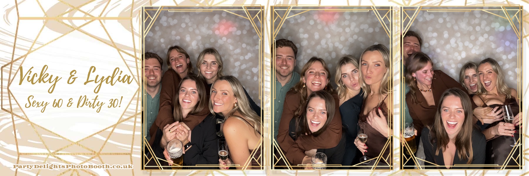 Vicky & Lydia 60th & 30th Birthday Party | View more photos from the event at gallery.partydelightsphotobooth.co.uk/u/PartyDelightsPhotoBooth/Vicky-Lydia-60th-30th-Birthday-Party