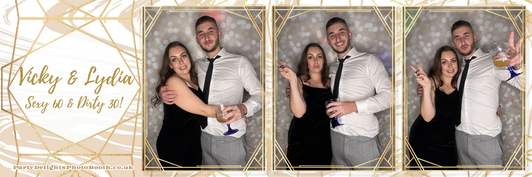 Vicky & Lydia 60th & 30th Birthday Party | View more photos from the event at gallery.partydelightsphotobooth.co.uk/u/PartyDelightsPhotoBooth/Vicky-Lydia-60th-30th-Birthday-Party