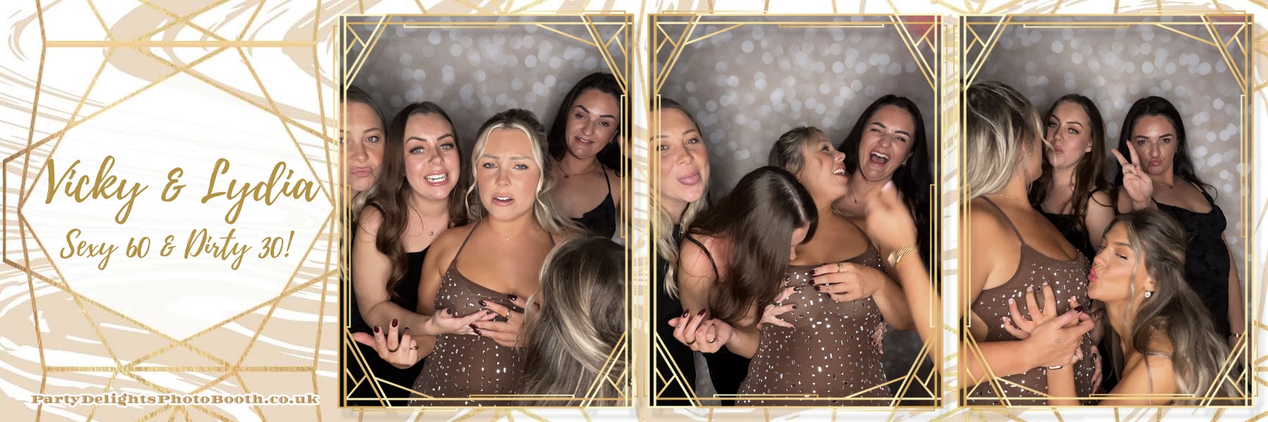 Vicky & Lydia 60th & 30th Birthday Party | View more photos from the event at gallery.partydelightsphotobooth.co.uk/u/PartyDelightsPhotoBooth/Vicky-Lydia-60th-30th-Birthday-Party
