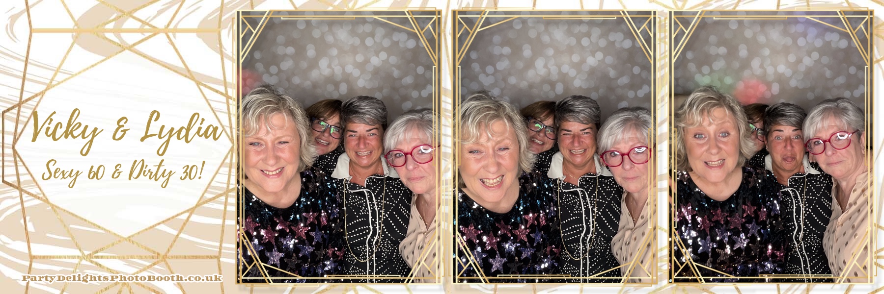 Vicky & Lydia 60th & 30th Birthday Party | View more photos from the event at gallery.partydelightsphotobooth.co.uk/u/PartyDelightsPhotoBooth/Vicky-Lydia-60th-30th-Birthday-Party