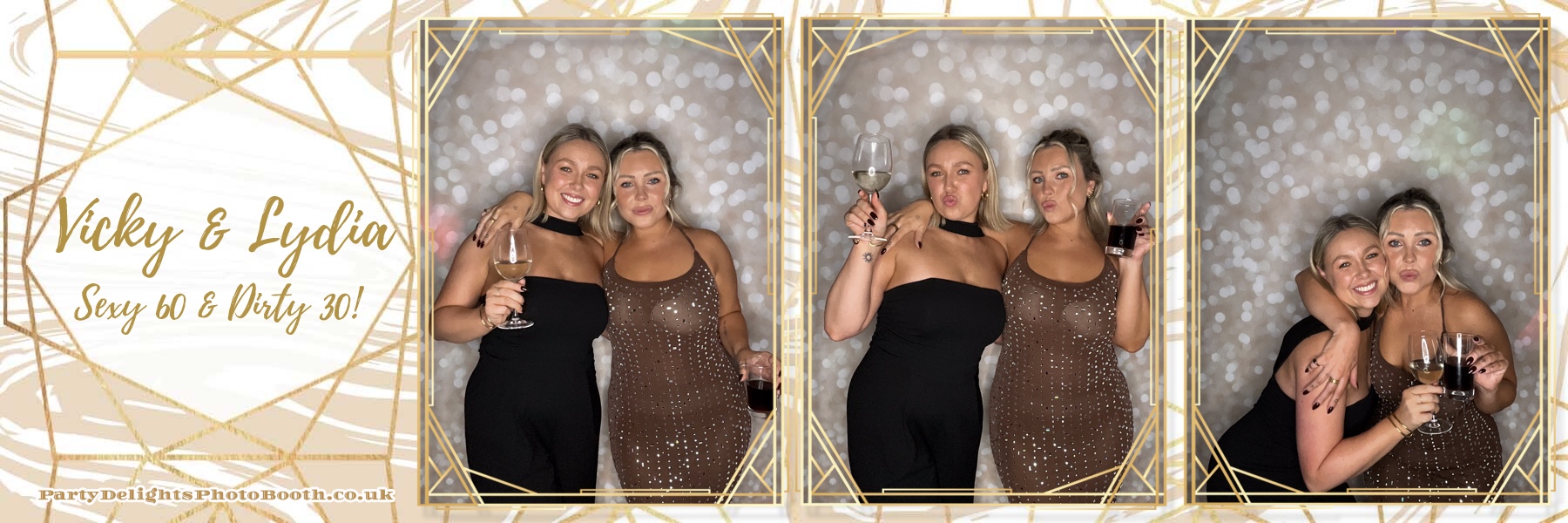 Vicky & Lydia 60th & 30th Birthday Party | View more photos from the event at gallery.partydelightsphotobooth.co.uk/u/PartyDelightsPhotoBooth/Vicky-Lydia-60th-30th-Birthday-Party