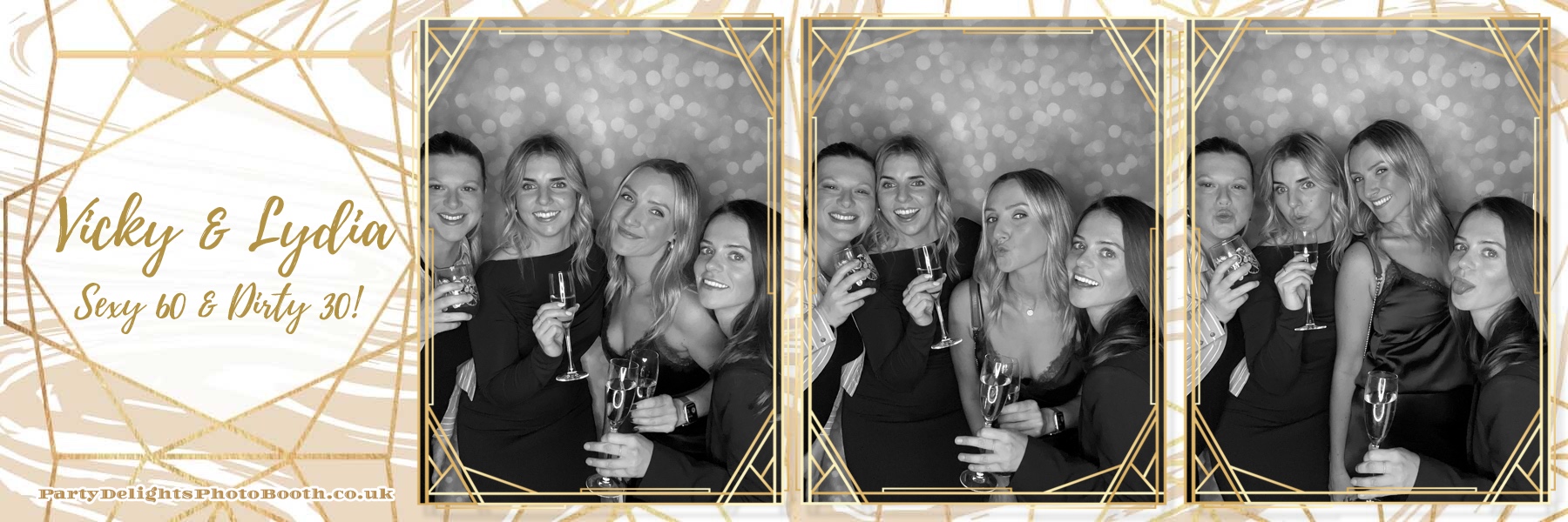 Vicky & Lydia 60th & 30th Birthday Party | View more photos from the event at gallery.partydelightsphotobooth.co.uk/u/PartyDelightsPhotoBooth/Vicky-Lydia-60th-30th-Birthday-Party