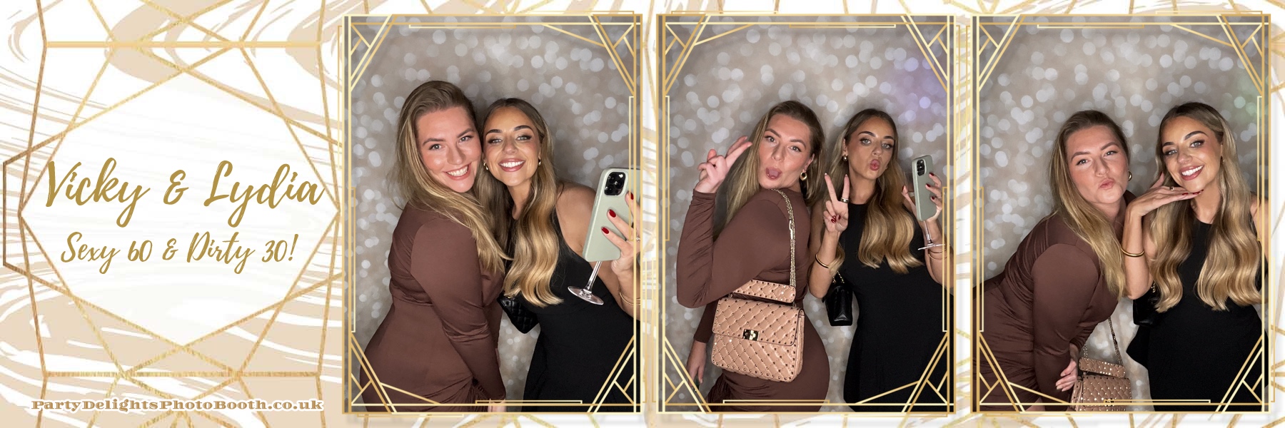 Vicky & Lydia 60th & 30th Birthday Party | View more photos from the event at gallery.partydelightsphotobooth.co.uk/u/PartyDelightsPhotoBooth/Vicky-Lydia-60th-30th-Birthday-Party