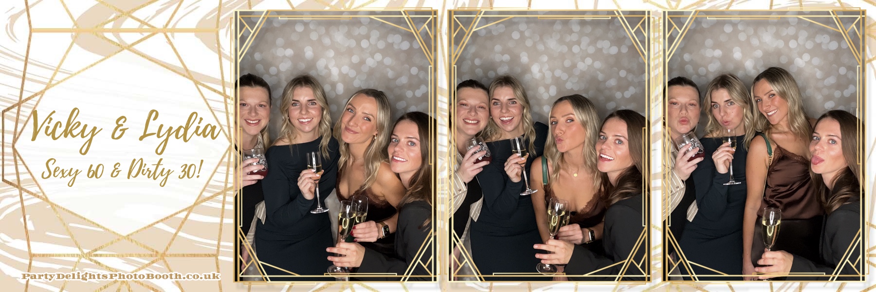 Vicky & Lydia 60th & 30th Birthday Party | View more photos from the event at gallery.partydelightsphotobooth.co.uk/u/PartyDelightsPhotoBooth/Vicky-Lydia-60th-30th-Birthday-Party