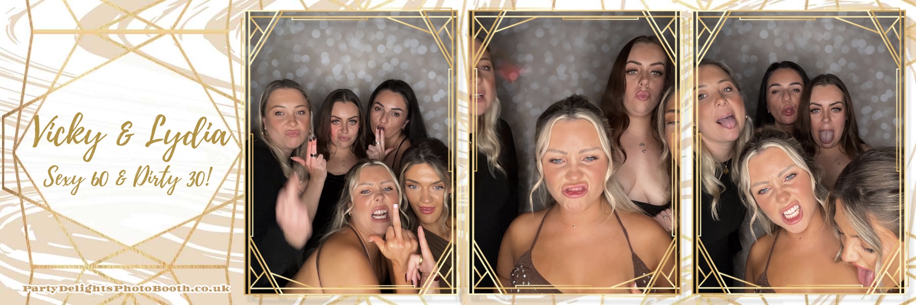 Vicky & Lydia 60th & 30th Birthday Party | View more photos from the event at gallery.partydelightsphotobooth.co.uk/u/PartyDelightsPhotoBooth/Vicky-Lydia-60th-30th-Birthday-Party