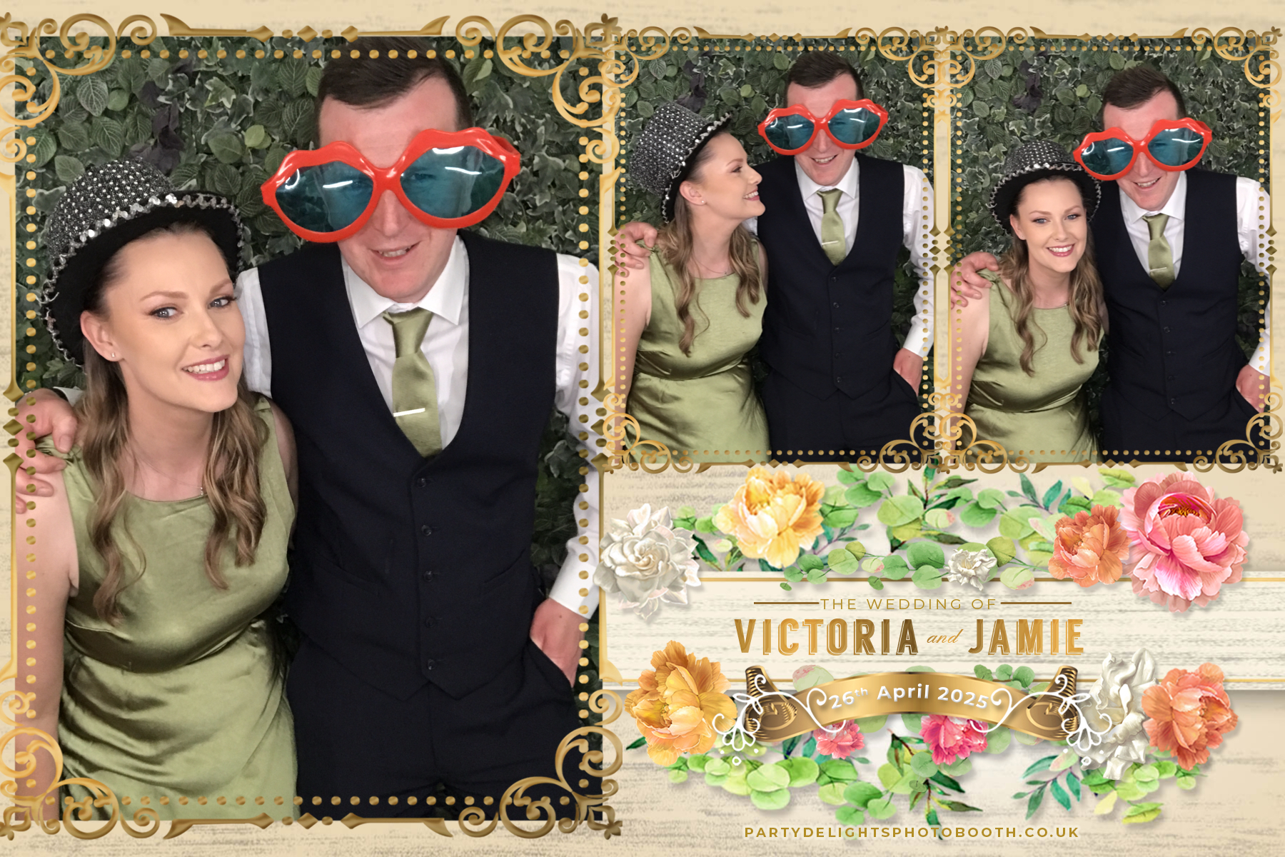 Victoria and Jamie’s wedding | View more photos from the event at gallery.partydelightsphotobooth.co.uk/u/PartyDelightsPhotoBooth/Victoria-and-Jamie’s-wedding