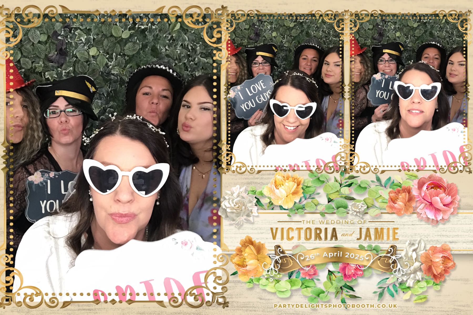 Victoria and Jamie’s wedding | View more photos from the event at gallery.partydelightsphotobooth.co.uk/u/PartyDelightsPhotoBooth/Victoria-and-Jamie’s-wedding