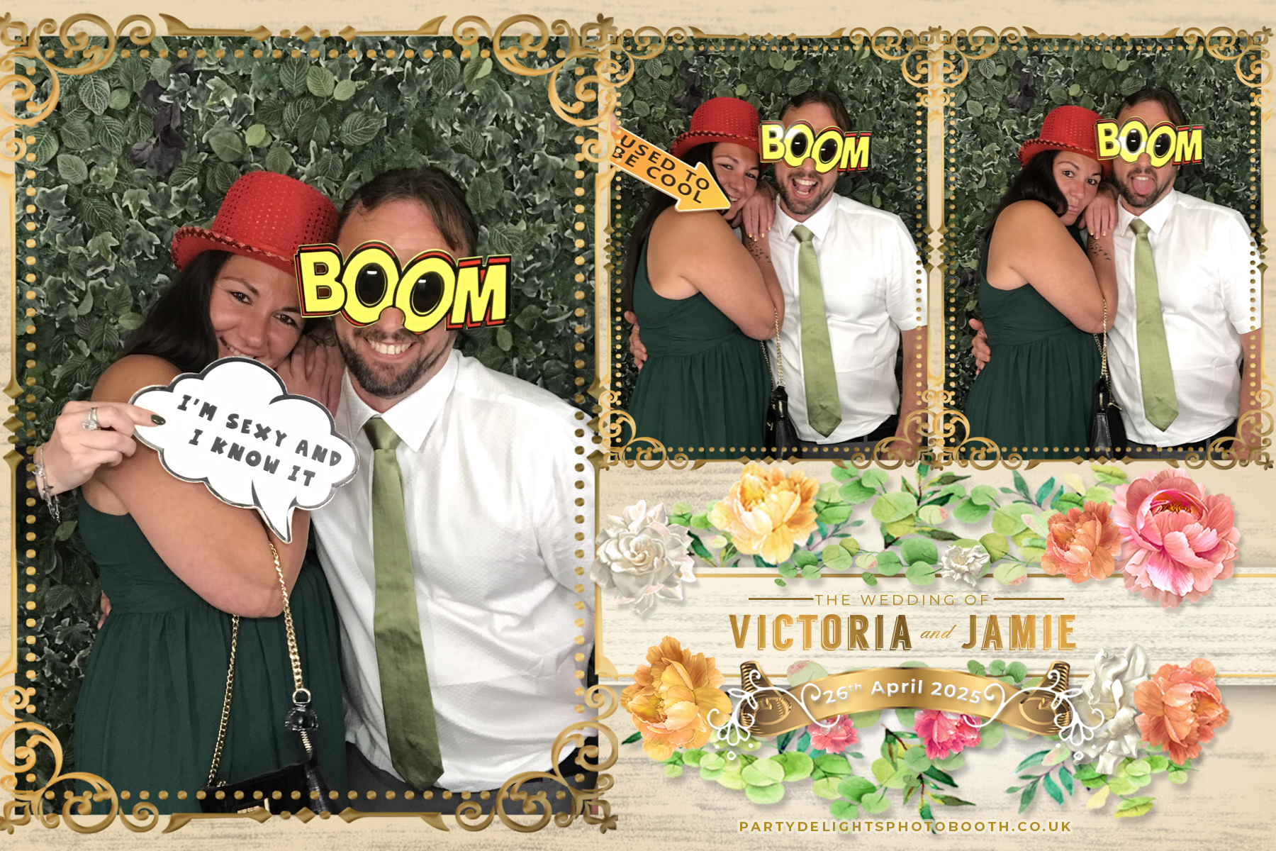 Victoria and Jamie’s wedding | View more photos from the event at gallery.partydelightsphotobooth.co.uk/u/PartyDelightsPhotoBooth/Victoria-and-Jamie’s-wedding