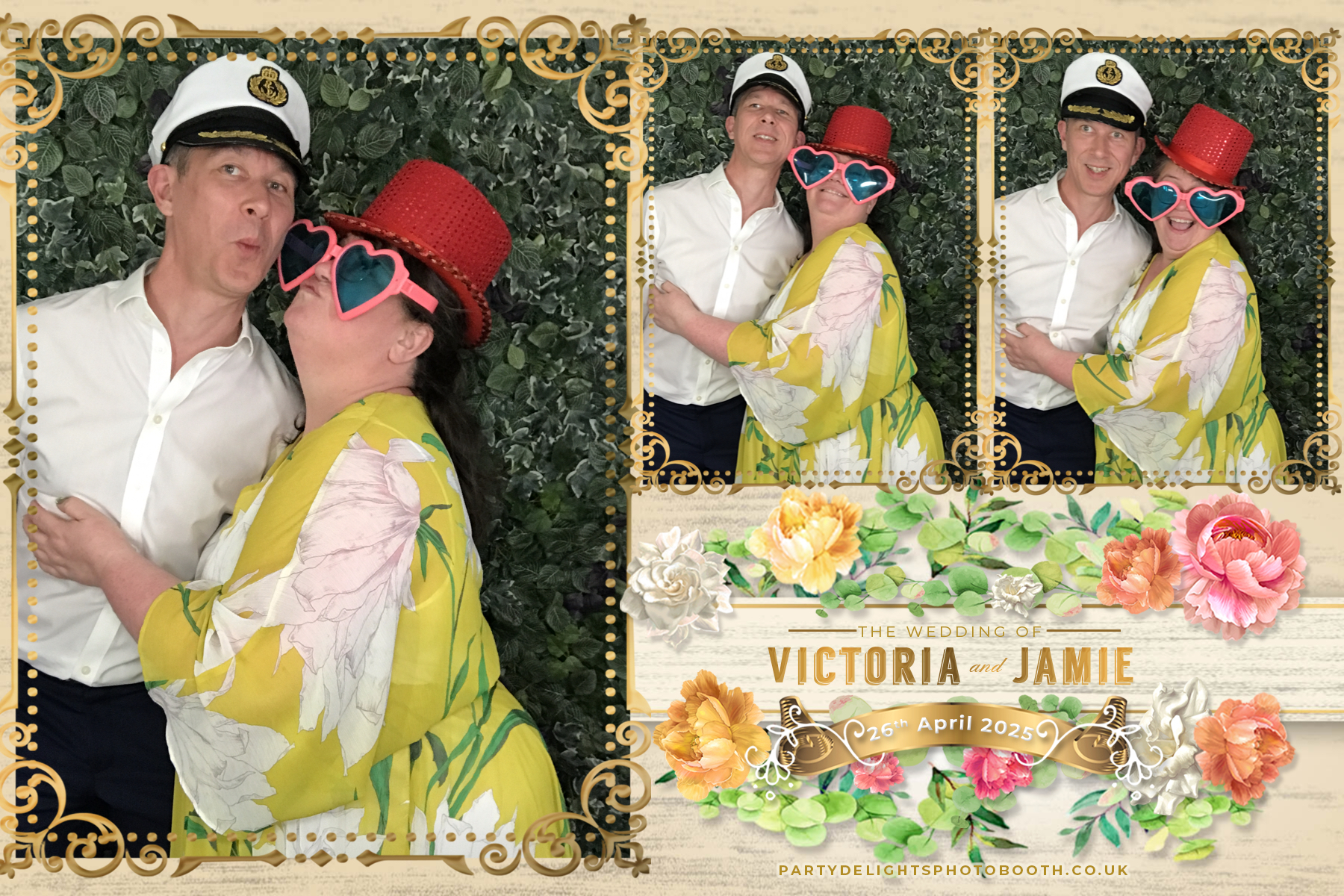 Victoria and Jamie’s wedding | View more photos from the event at gallery.partydelightsphotobooth.co.uk/u/PartyDelightsPhotoBooth/Victoria-and-Jamie’s-wedding