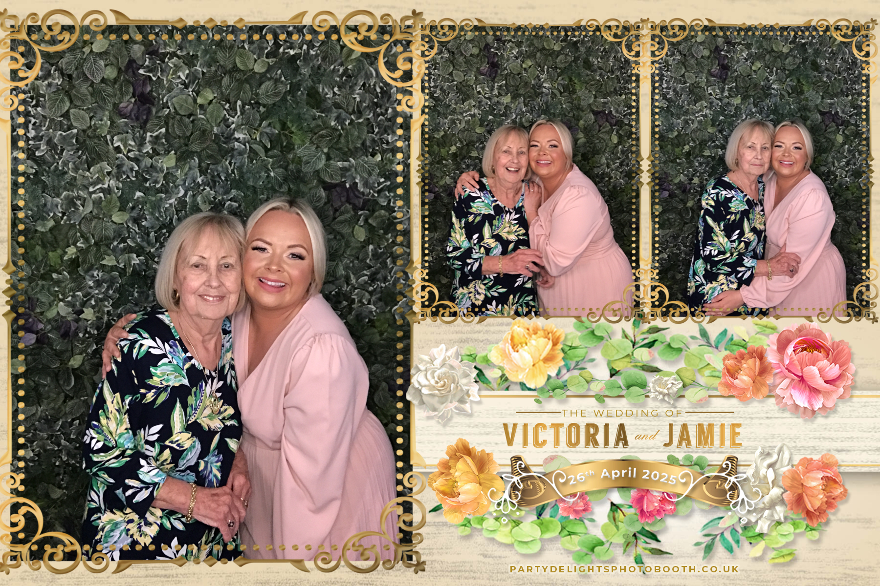 Victoria and Jamie’s wedding | View more photos from the event at gallery.partydelightsphotobooth.co.uk/u/PartyDelightsPhotoBooth/Victoria-and-Jamie’s-wedding