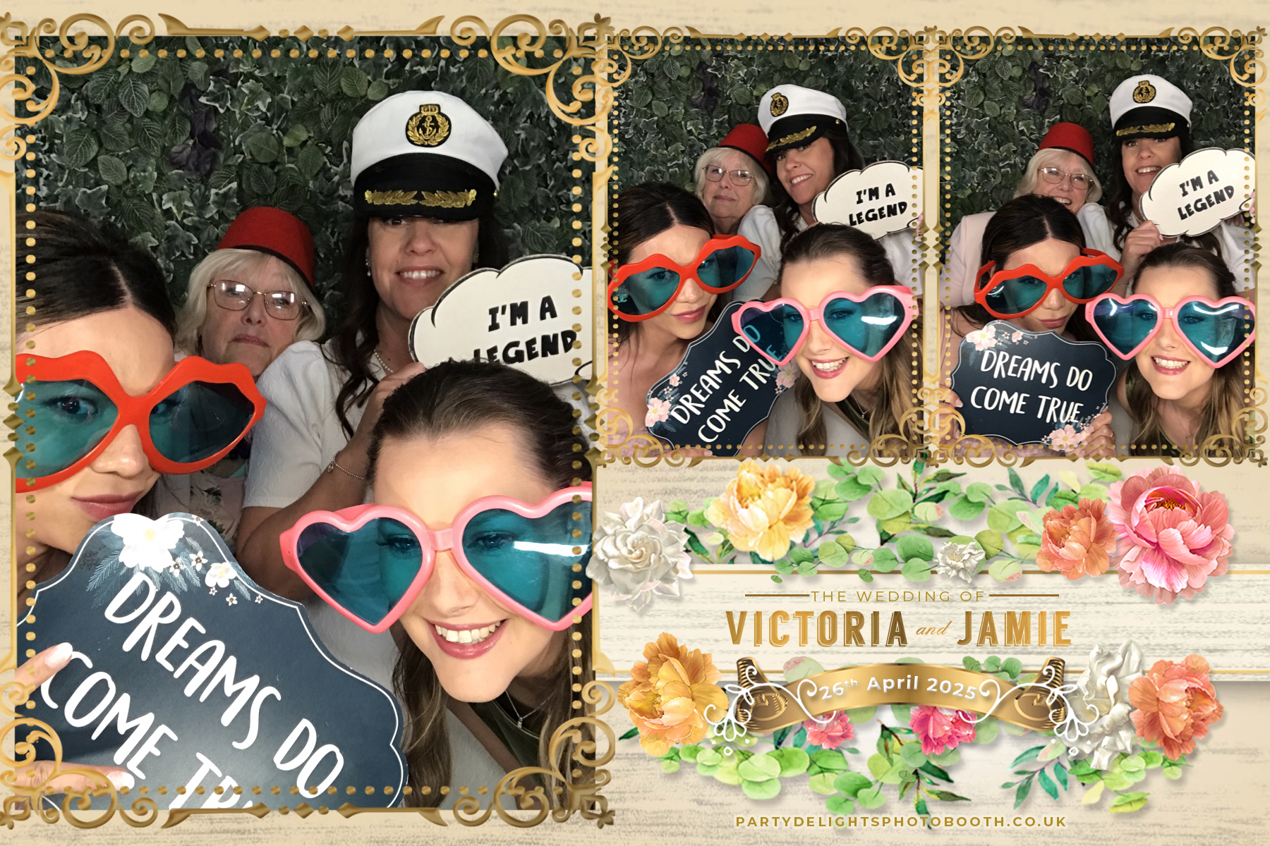 Victoria and Jamie’s wedding | View more photos from the event at gallery.partydelightsphotobooth.co.uk/u/PartyDelightsPhotoBooth/Victoria-and-Jamie’s-wedding