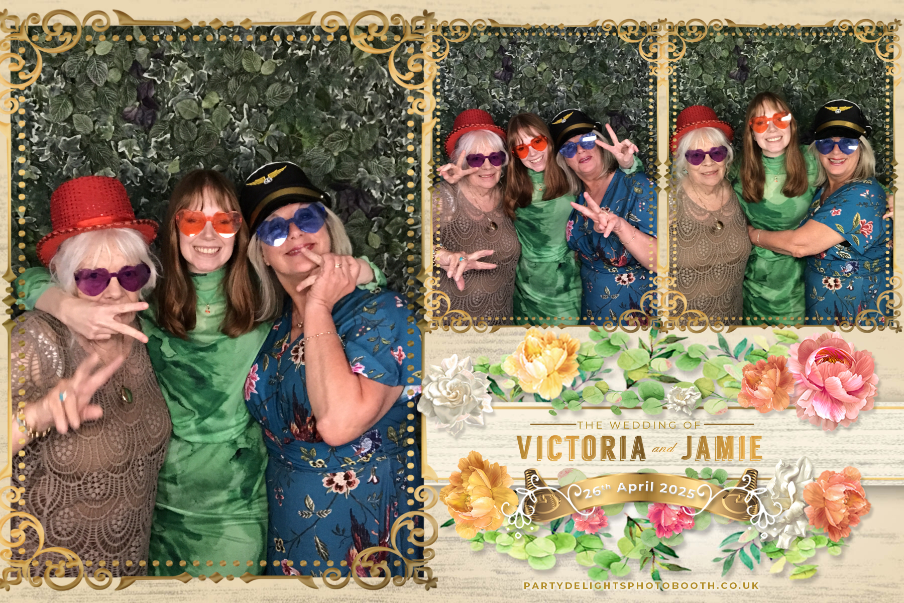 Victoria and Jamie’s wedding | View more photos from the event at gallery.partydelightsphotobooth.co.uk/u/PartyDelightsPhotoBooth/Victoria-and-Jamie’s-wedding