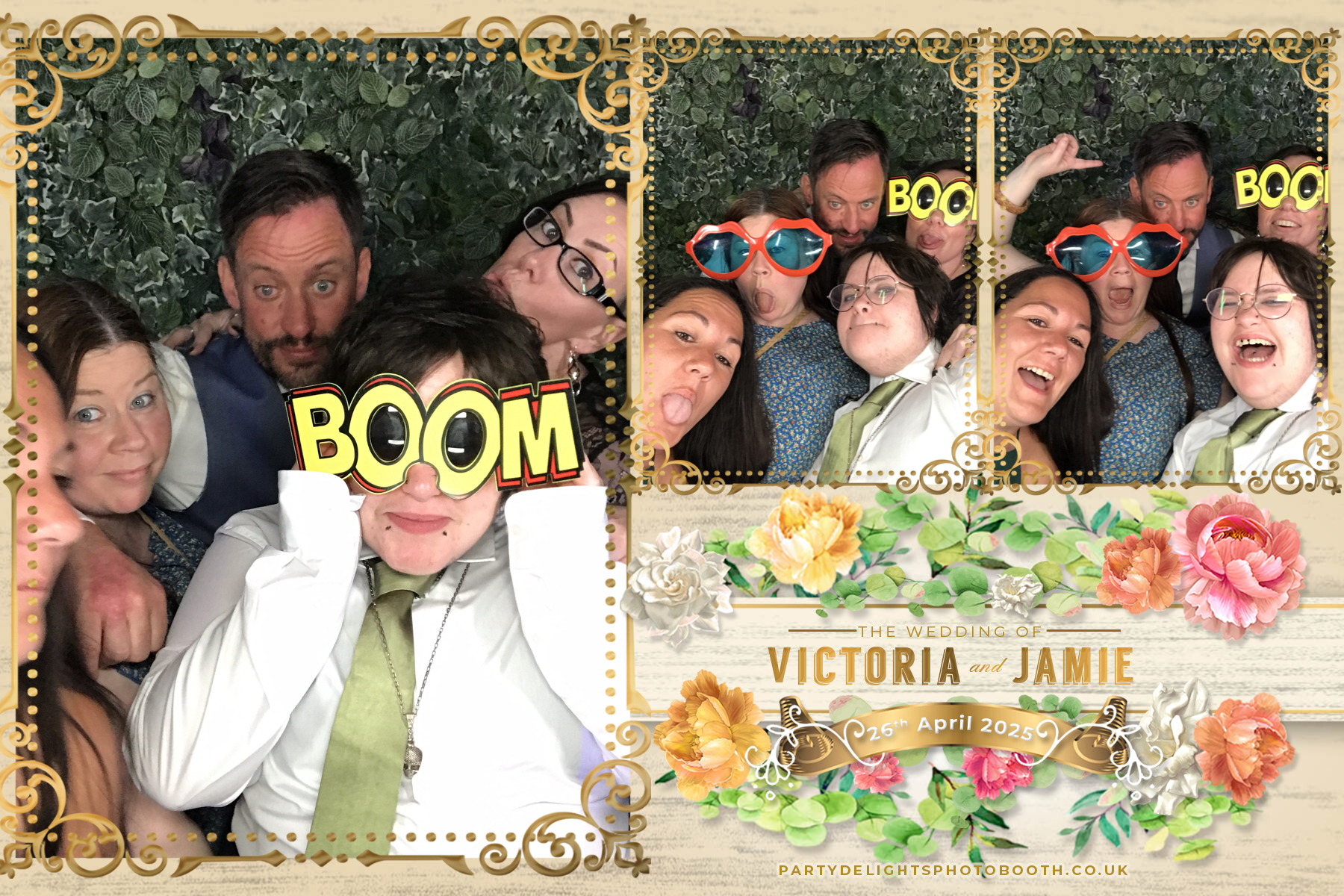 Victoria and Jamie’s wedding | View more photos from the event at gallery.partydelightsphotobooth.co.uk/u/PartyDelightsPhotoBooth/Victoria-and-Jamie’s-wedding