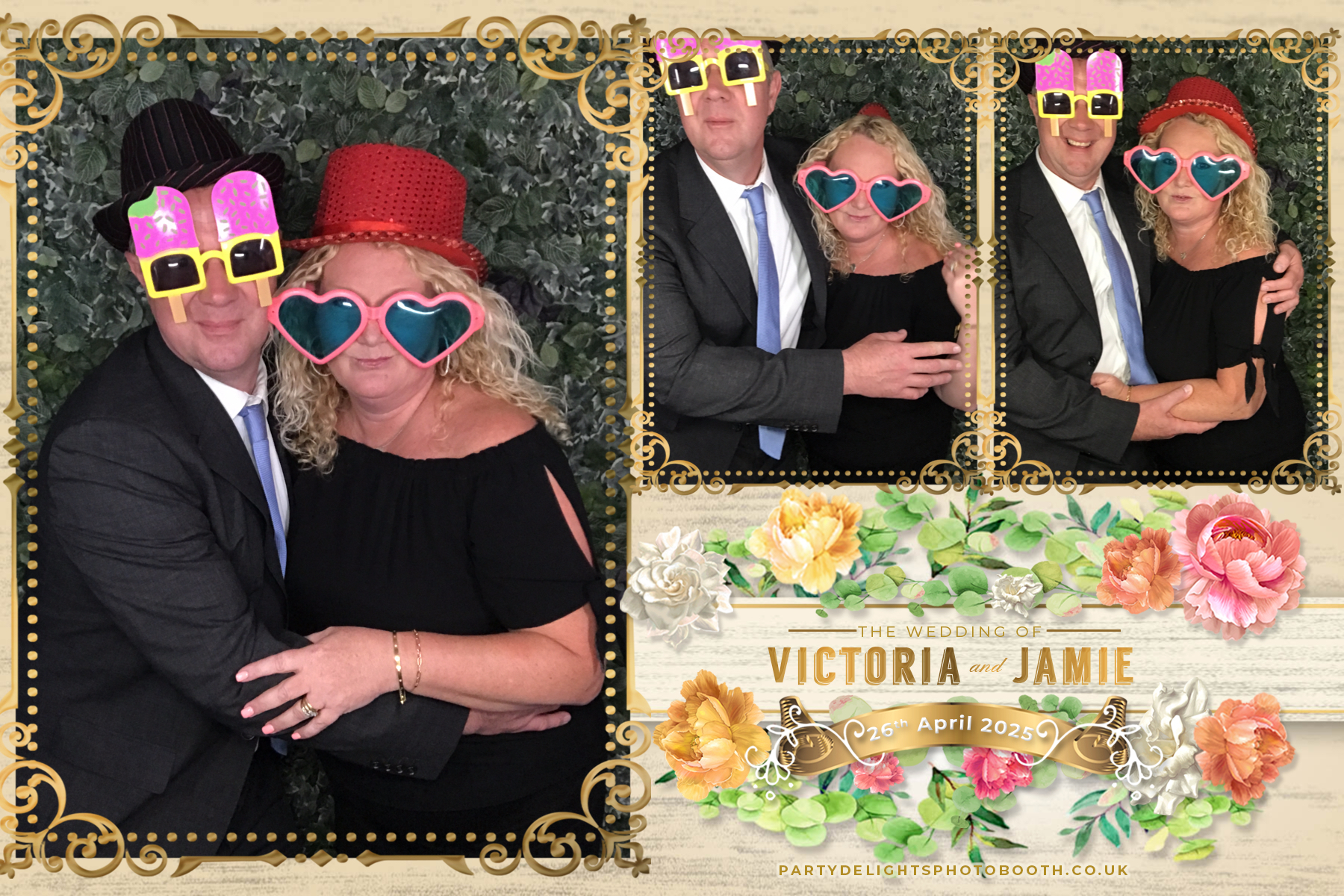 Victoria and Jamie’s wedding | View more photos from the event at gallery.partydelightsphotobooth.co.uk/u/PartyDelightsPhotoBooth/Victoria-and-Jamie’s-wedding