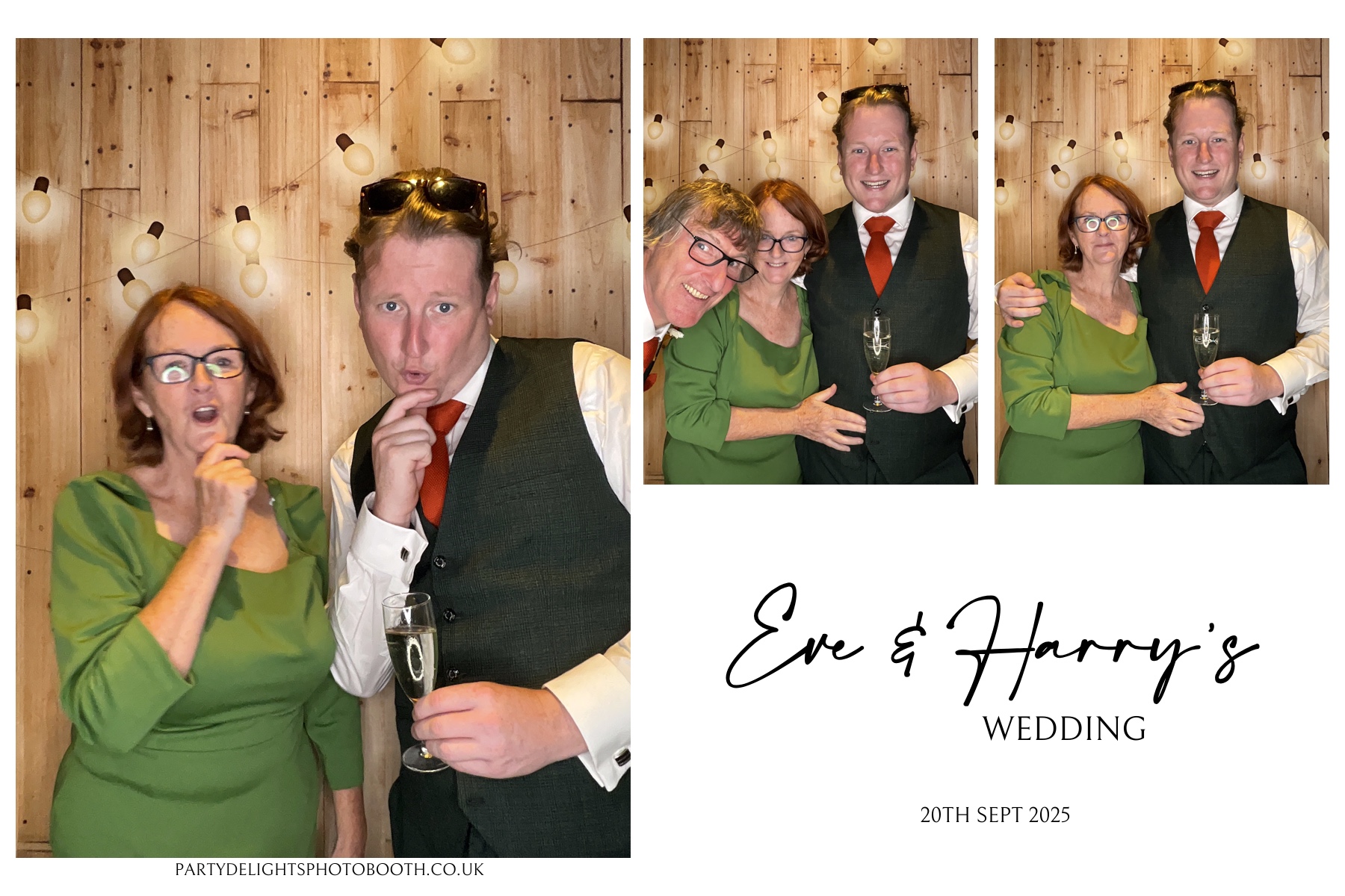 Wedding of Eve and Harry | View more photos from the event at gallery.partydelightsphotobooth.co.uk/u/PartyDelightsPhotoBooth/Wedding-of-Eve-and-Harry