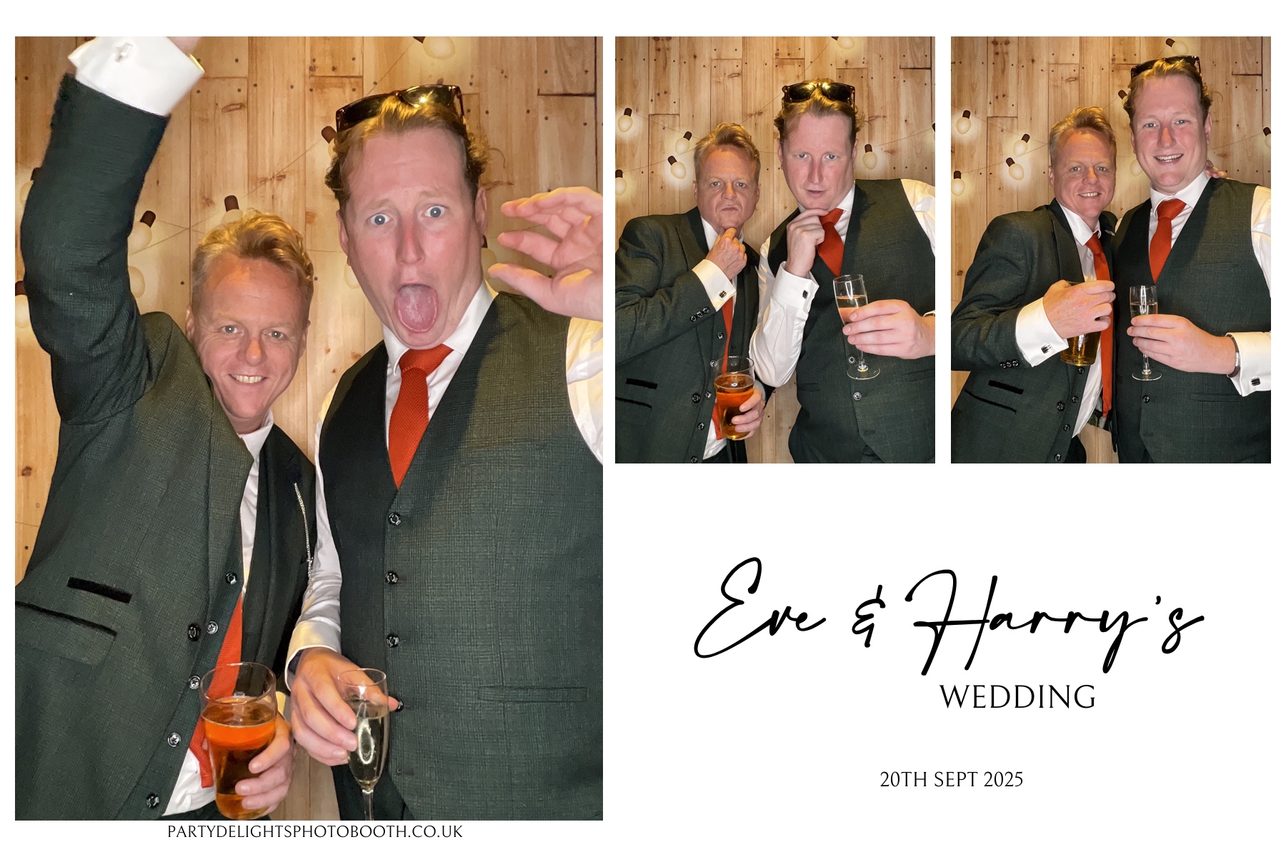 Wedding of Eve and Harry | View more photos from the event at gallery.partydelightsphotobooth.co.uk/u/PartyDelightsPhotoBooth/Wedding-of-Eve-and-Harry
