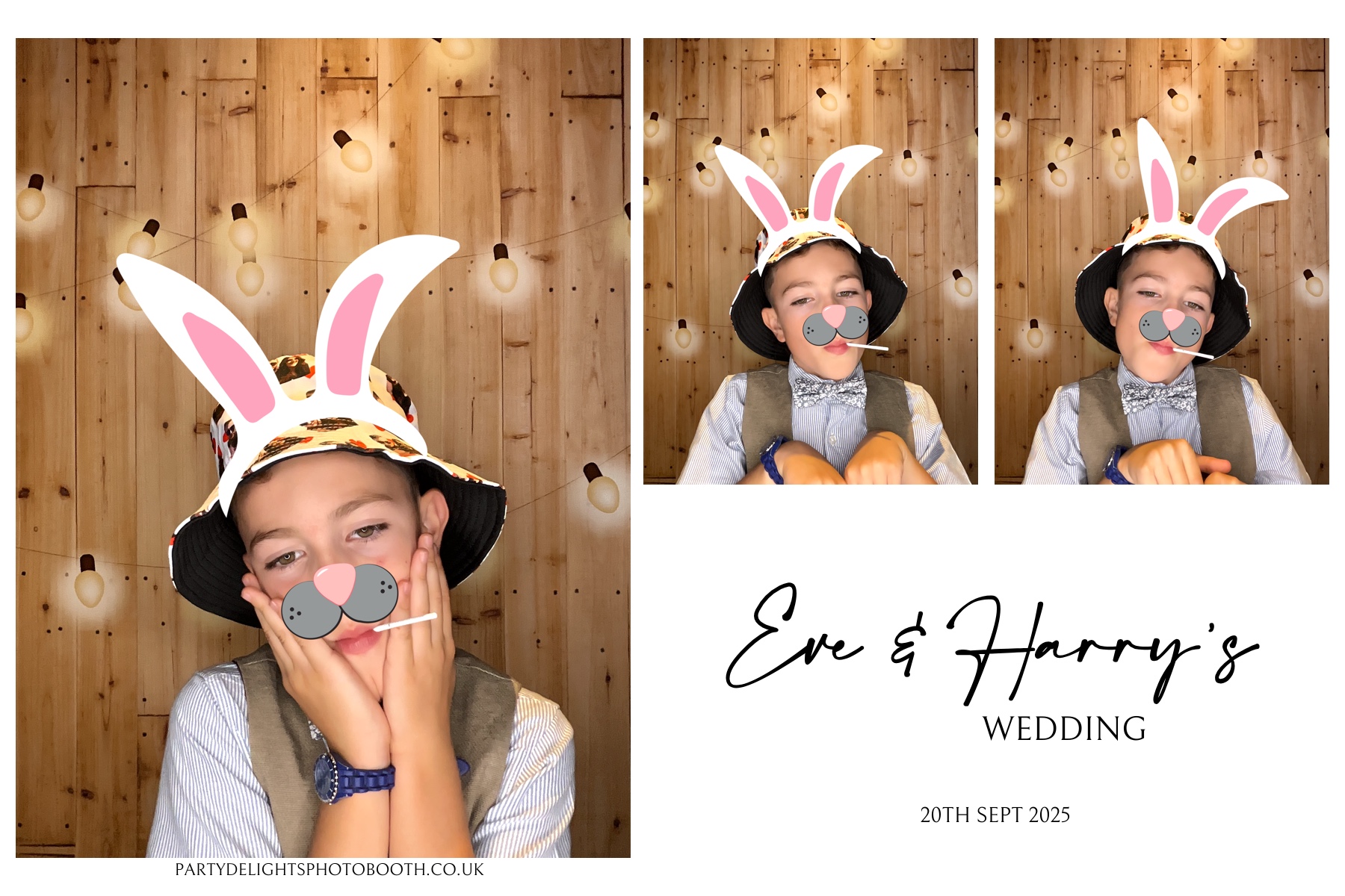 Wedding of Eve and Harry | View more photos from the event at gallery.partydelightsphotobooth.co.uk/u/PartyDelightsPhotoBooth/Wedding-of-Eve-and-Harry