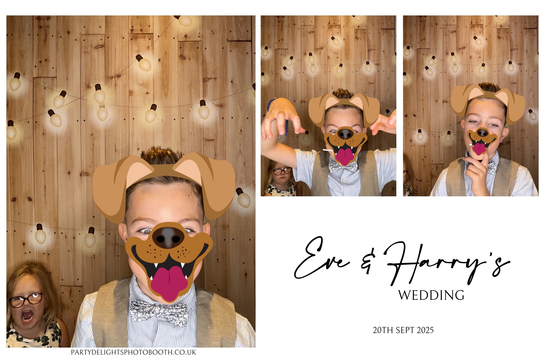 Wedding of Eve and Harry | View more photos from the event at gallery.partydelightsphotobooth.co.uk/u/PartyDelightsPhotoBooth/Wedding-of-Eve-and-Harry