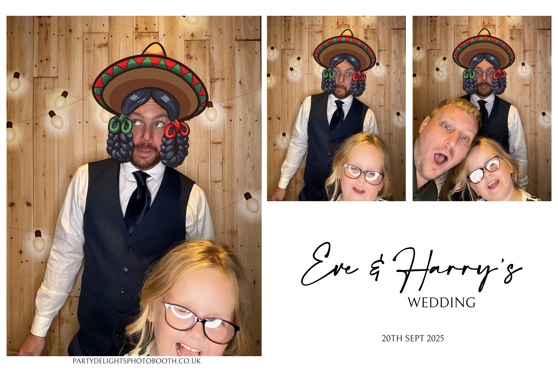 Wedding of Eve and Harry | View more photos from the event at gallery.partydelightsphotobooth.co.uk/u/PartyDelightsPhotoBooth/Wedding-of-Eve-and-Harry