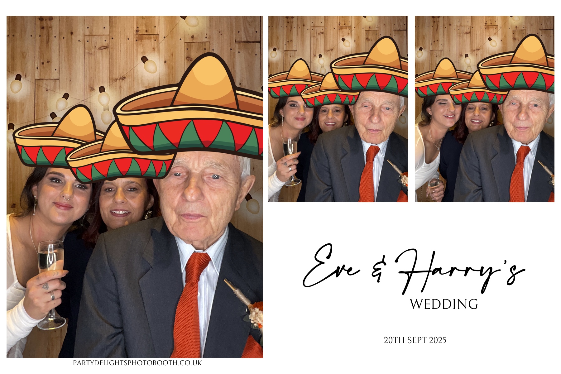 Wedding of Eve and Harry | View more photos from the event at gallery.partydelightsphotobooth.co.uk/u/PartyDelightsPhotoBooth/Wedding-of-Eve-and-Harry
