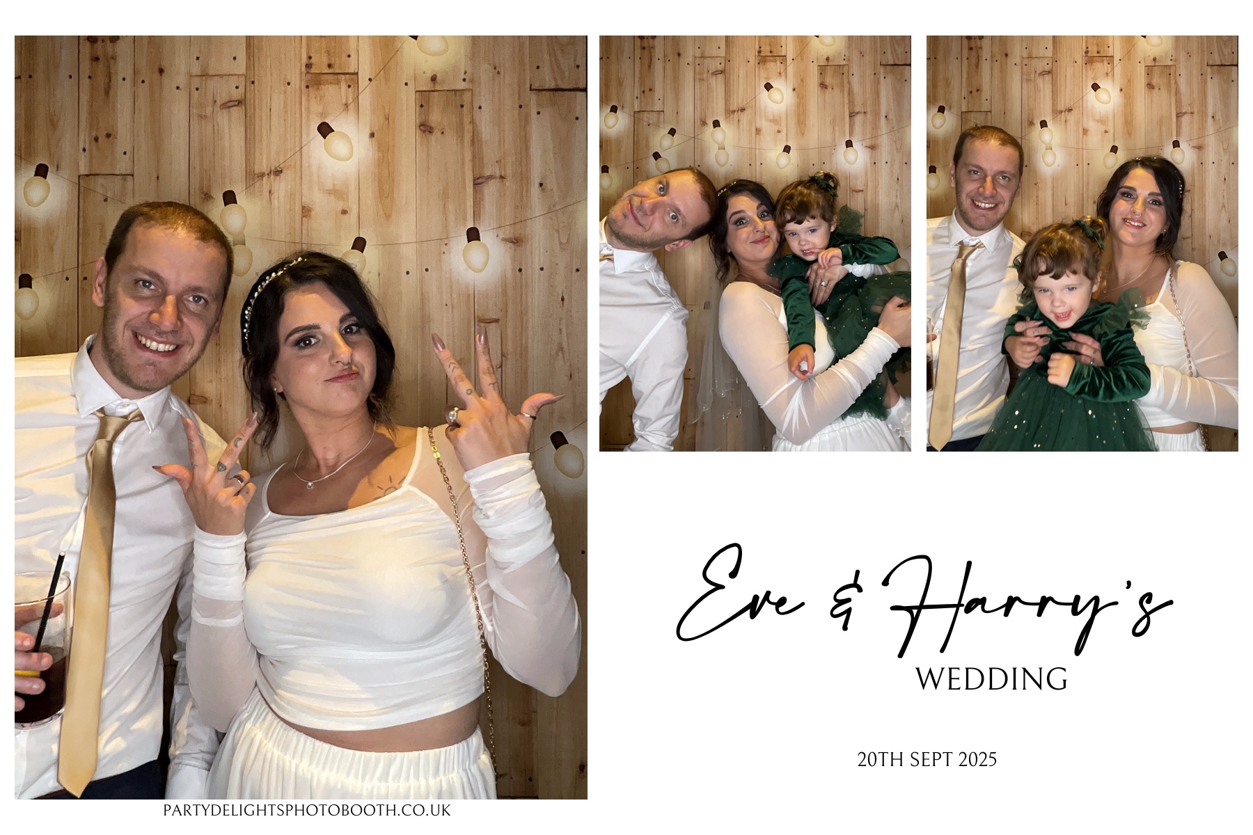Wedding of Eve and Harry | View more photos from the event at gallery.partydelightsphotobooth.co.uk/u/PartyDelightsPhotoBooth/Wedding-of-Eve-and-Harry