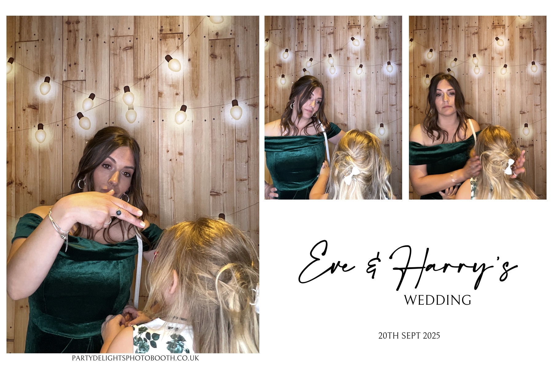 Wedding of Eve and Harry | View more photos from the event at gallery.partydelightsphotobooth.co.uk/u/PartyDelightsPhotoBooth/Wedding-of-Eve-and-Harry
