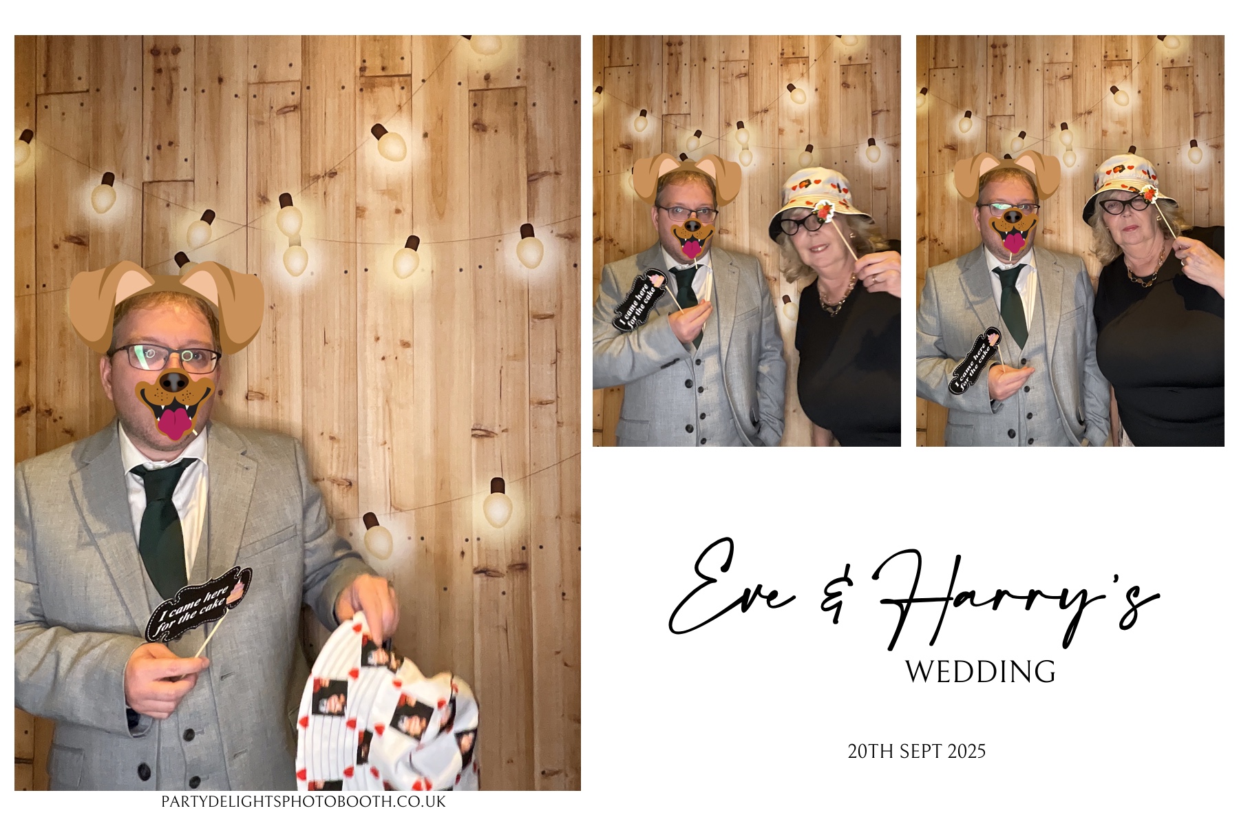 Wedding of Eve and Harry | View more photos from the event at gallery.partydelightsphotobooth.co.uk/u/PartyDelightsPhotoBooth/Wedding-of-Eve-and-Harry
