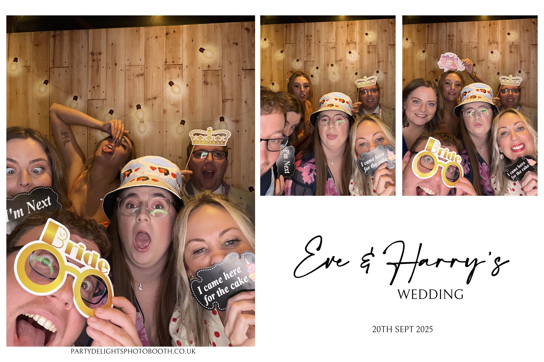 Wedding of Eve and Harry | View more photos from the event at gallery.partydelightsphotobooth.co.uk/u/PartyDelightsPhotoBooth/Wedding-of-Eve-and-Harry