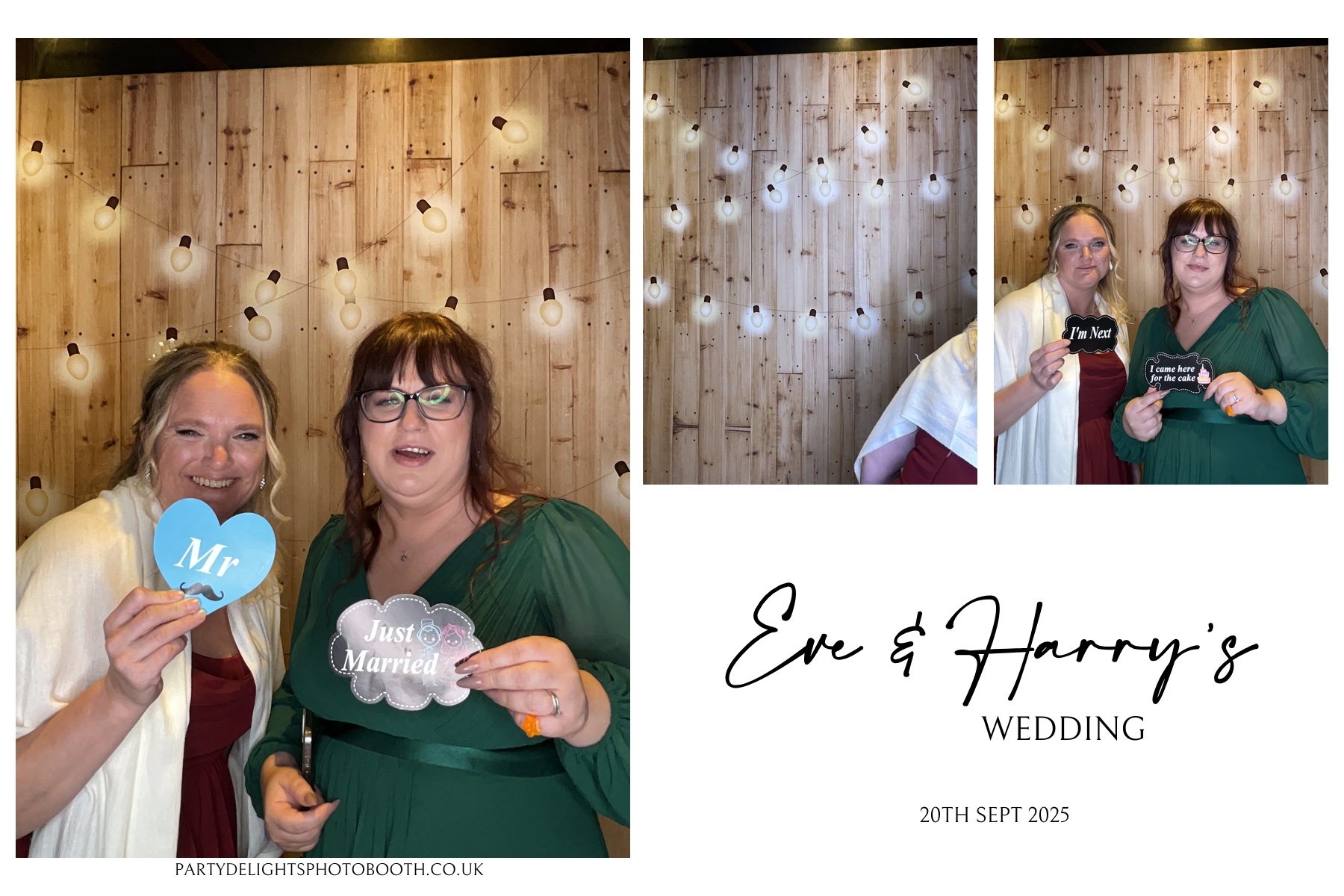 Wedding of Eve and Harry | View more photos from the event at gallery.partydelightsphotobooth.co.uk/u/PartyDelightsPhotoBooth/Wedding-of-Eve-and-Harry