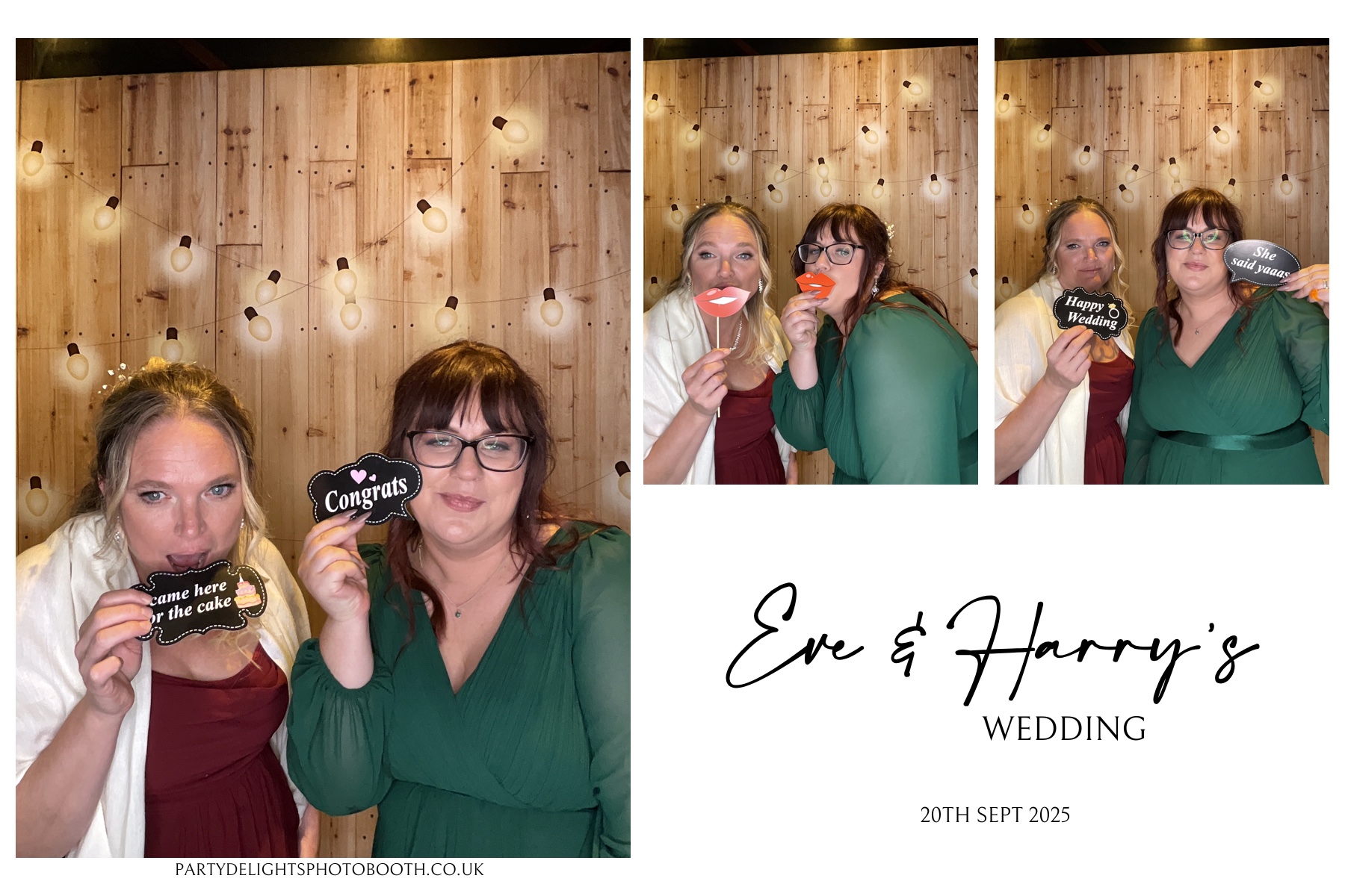 Wedding of Eve and Harry | View more photos from the event at gallery.partydelightsphotobooth.co.uk/u/PartyDelightsPhotoBooth/Wedding-of-Eve-and-Harry