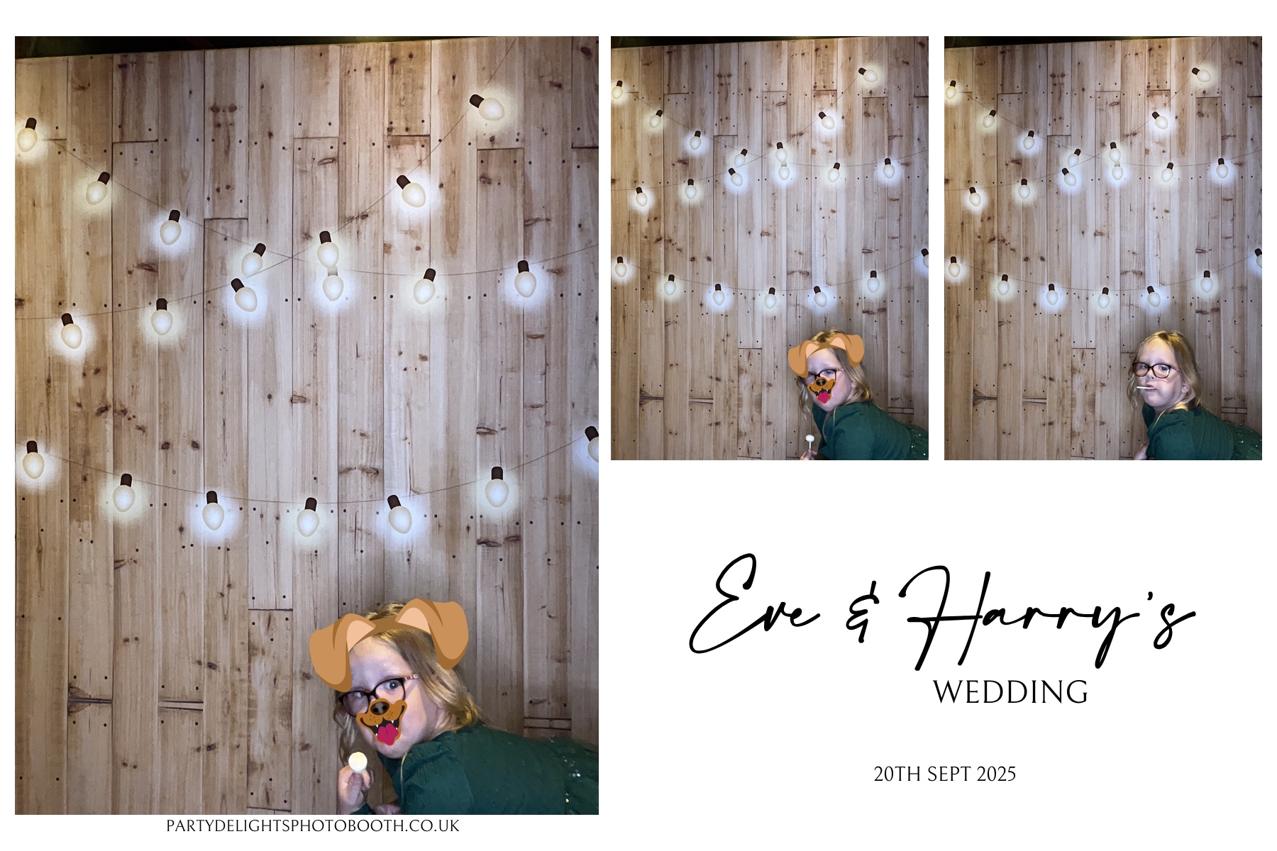 Wedding of Eve and Harry | View more photos from the event at gallery.partydelightsphotobooth.co.uk/u/PartyDelightsPhotoBooth/Wedding-of-Eve-and-Harry