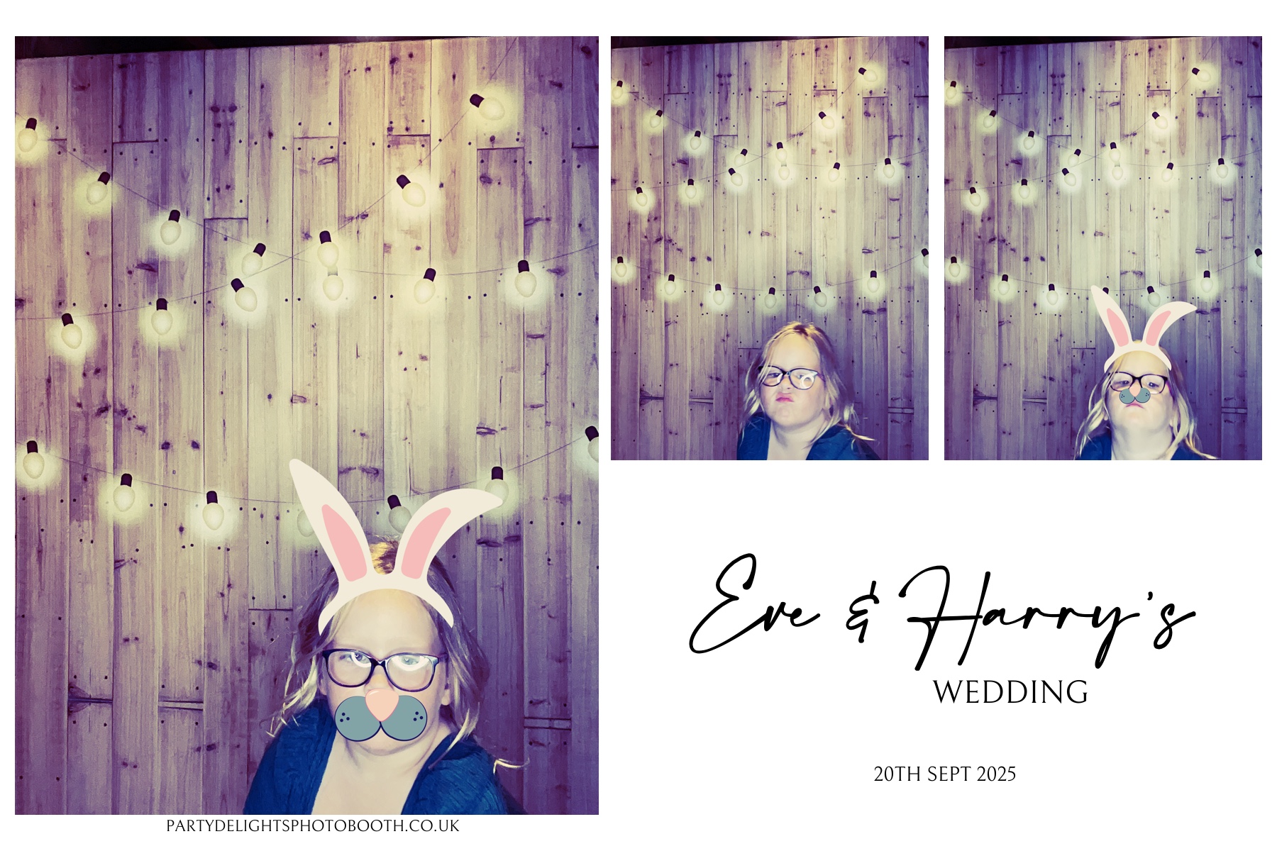 Wedding of Eve and Harry | View more photos from the event at gallery.partydelightsphotobooth.co.uk/u/PartyDelightsPhotoBooth/Wedding-of-Eve-and-Harry