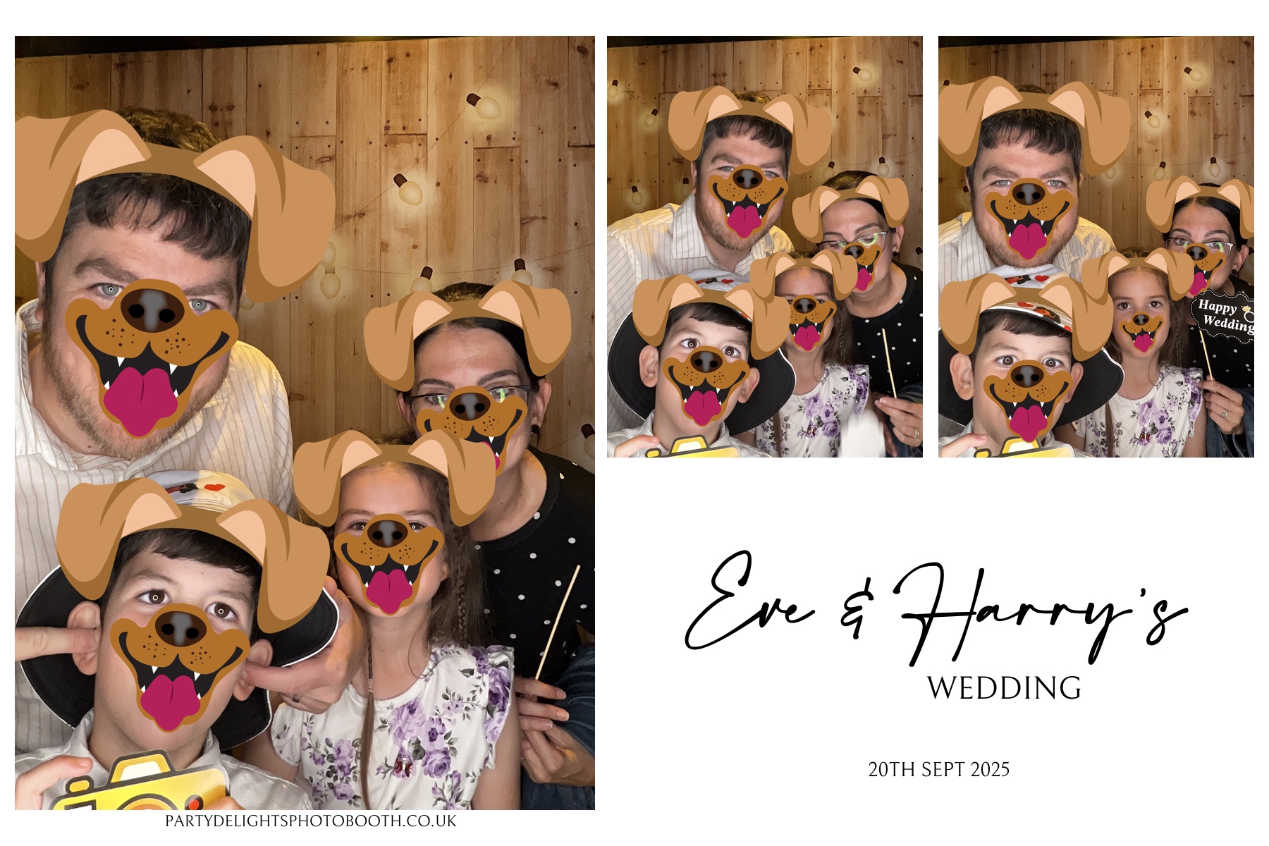 Wedding of Eve and Harry | View more photos from the event at gallery.partydelightsphotobooth.co.uk/u/PartyDelightsPhotoBooth/Wedding-of-Eve-and-Harry
