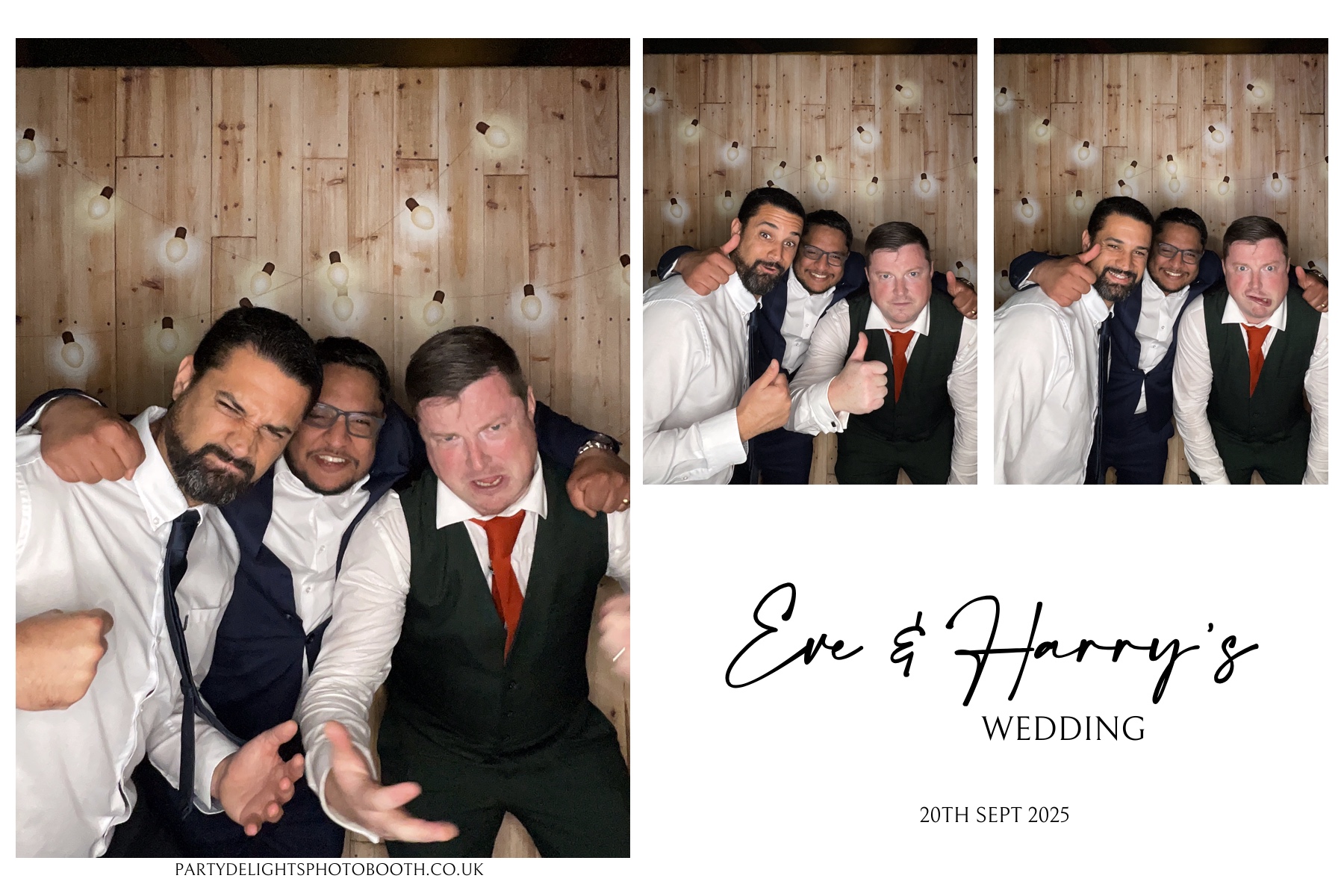 Wedding of Eve and Harry | View more photos from the event at gallery.partydelightsphotobooth.co.uk/u/PartyDelightsPhotoBooth/Wedding-of-Eve-and-Harry