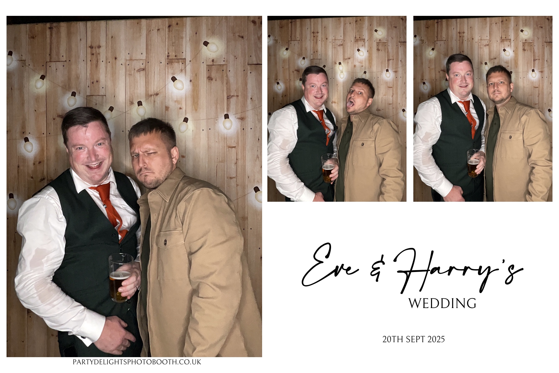 Wedding of Eve and Harry | View more photos from the event at gallery.partydelightsphotobooth.co.uk/u/PartyDelightsPhotoBooth/Wedding-of-Eve-and-Harry