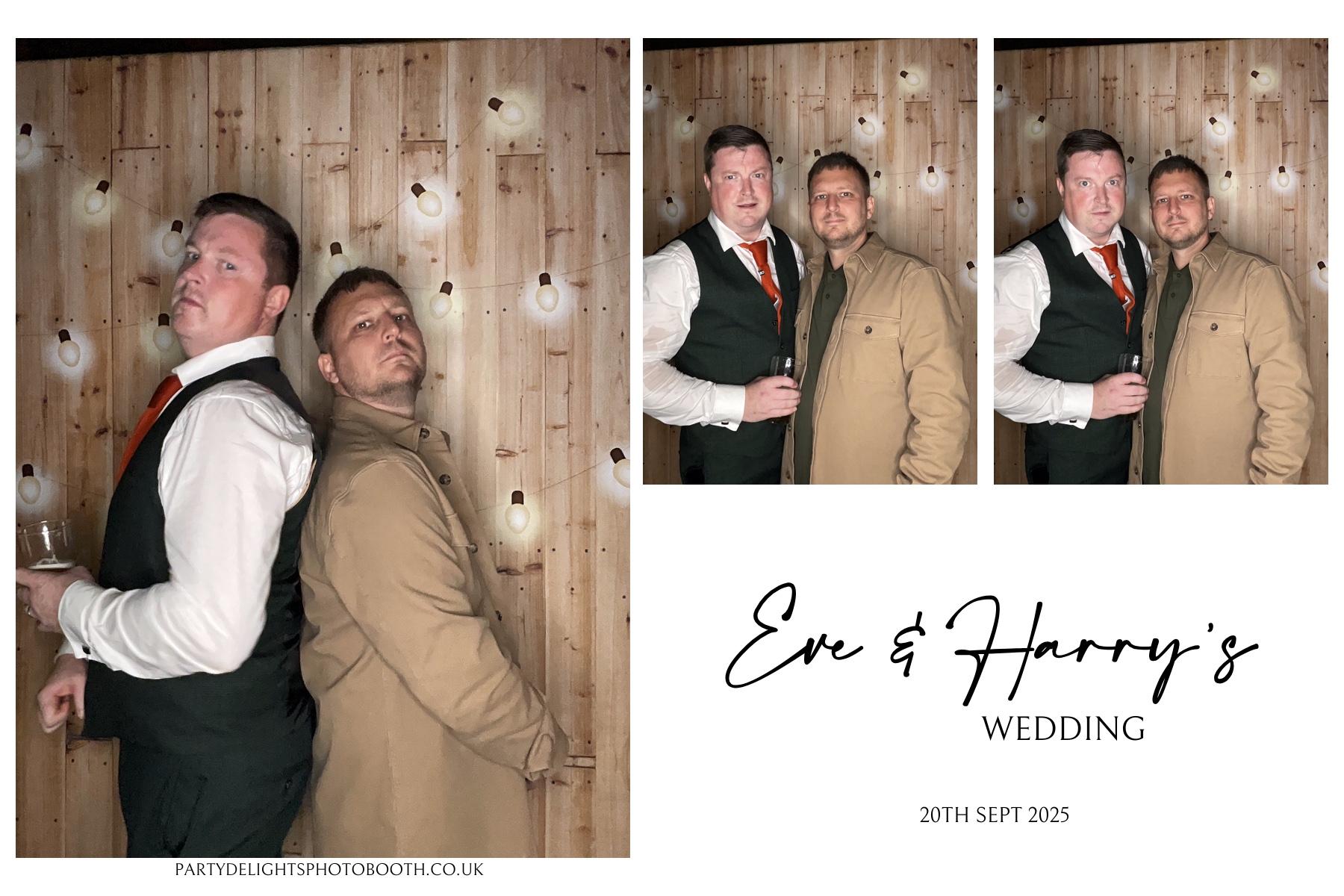 Wedding of Eve and Harry | View more photos from the event at gallery.partydelightsphotobooth.co.uk/u/PartyDelightsPhotoBooth/Wedding-of-Eve-and-Harry