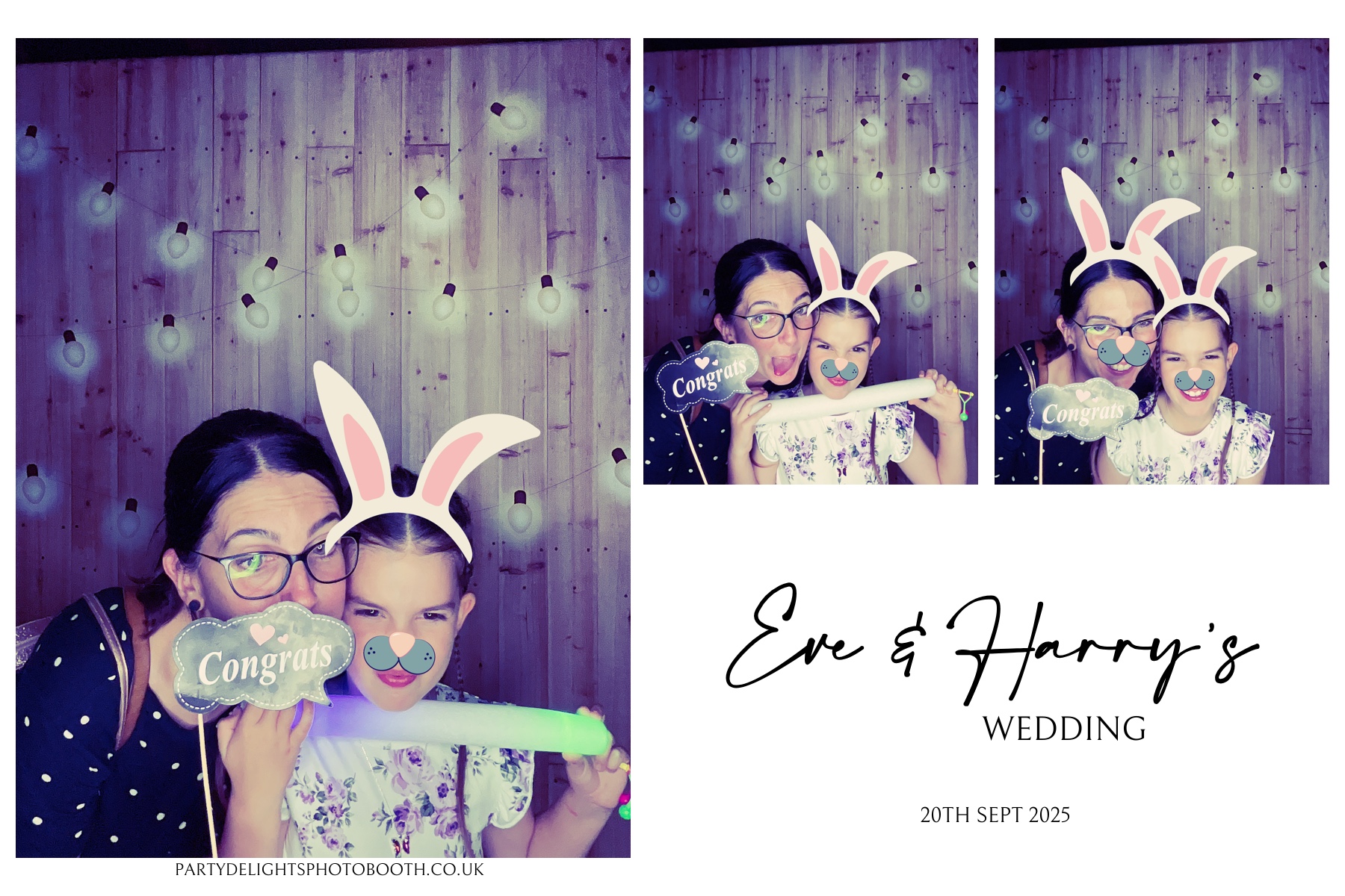 Wedding of Eve and Harry | View more photos from the event at gallery.partydelightsphotobooth.co.uk/u/PartyDelightsPhotoBooth/Wedding-of-Eve-and-Harry