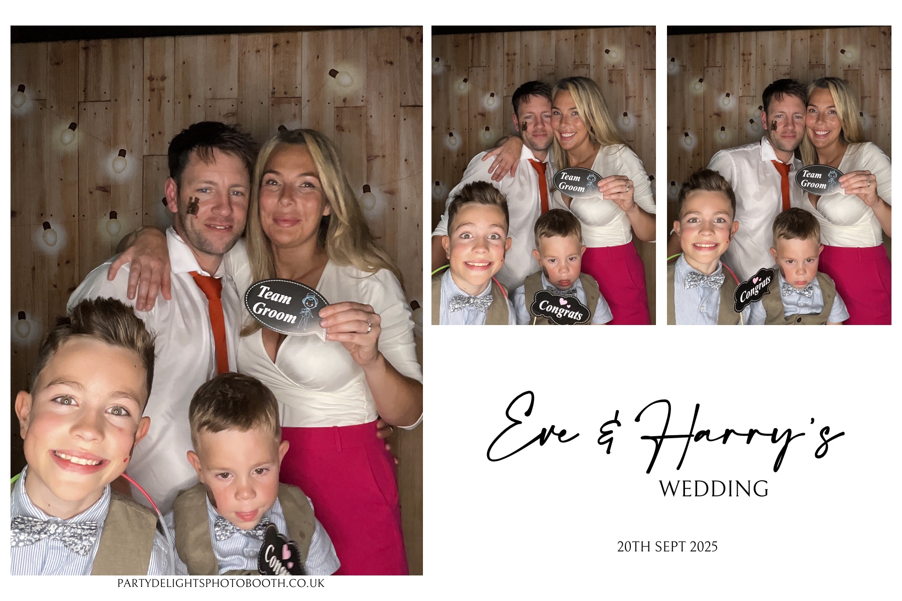 Wedding of Eve and Harry | View more photos from the event at gallery.partydelightsphotobooth.co.uk/u/PartyDelightsPhotoBooth/Wedding-of-Eve-and-Harry