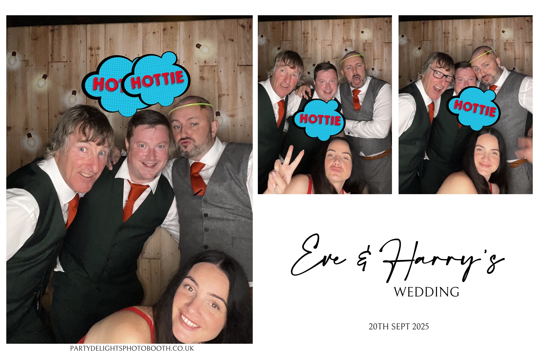 Wedding of Eve and Harry | View more photos from the event at gallery.partydelightsphotobooth.co.uk/u/PartyDelightsPhotoBooth/Wedding-of-Eve-and-Harry