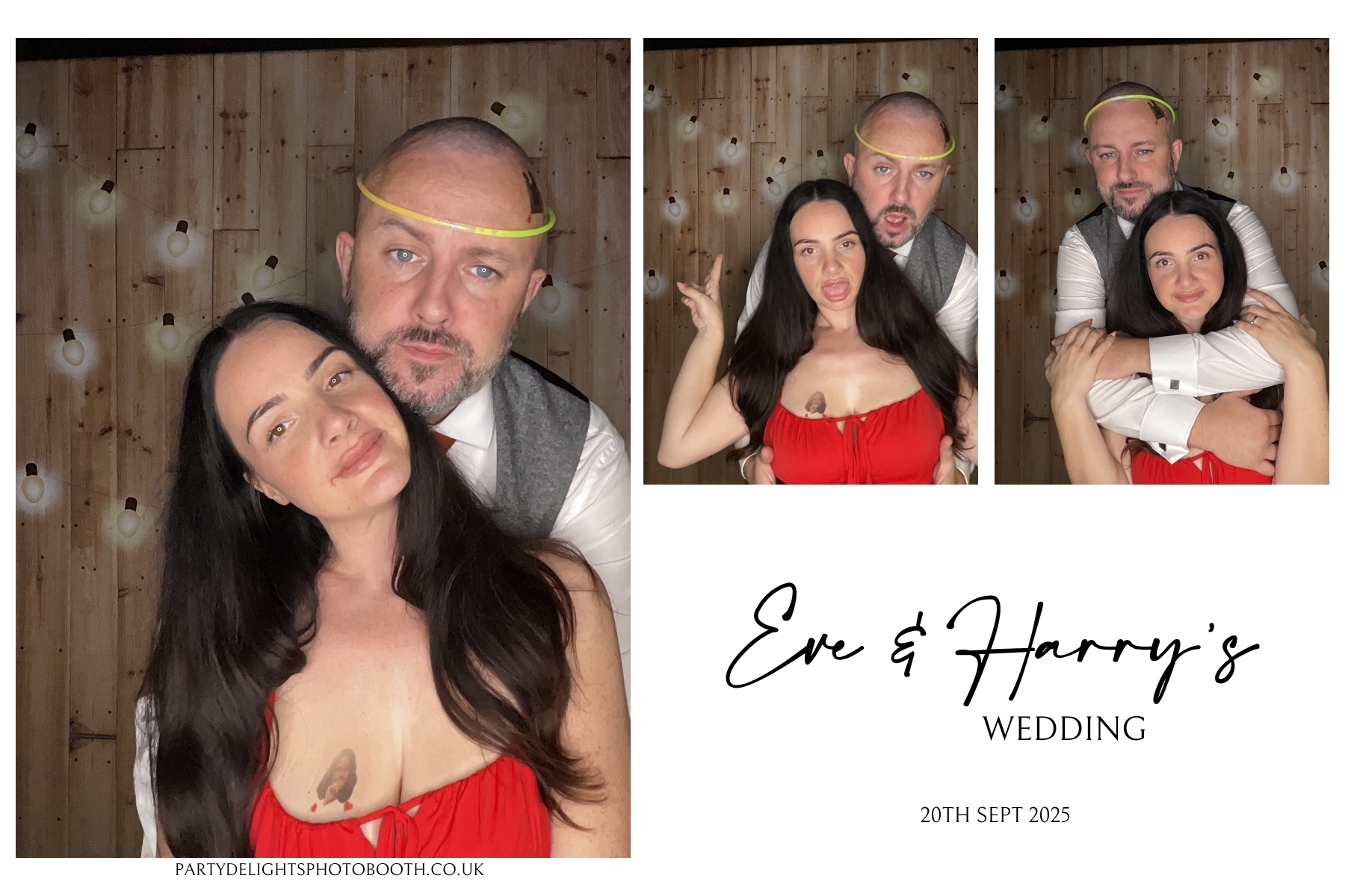 Wedding of Eve and Harry | View more photos from the event at gallery.partydelightsphotobooth.co.uk/u/PartyDelightsPhotoBooth/Wedding-of-Eve-and-Harry