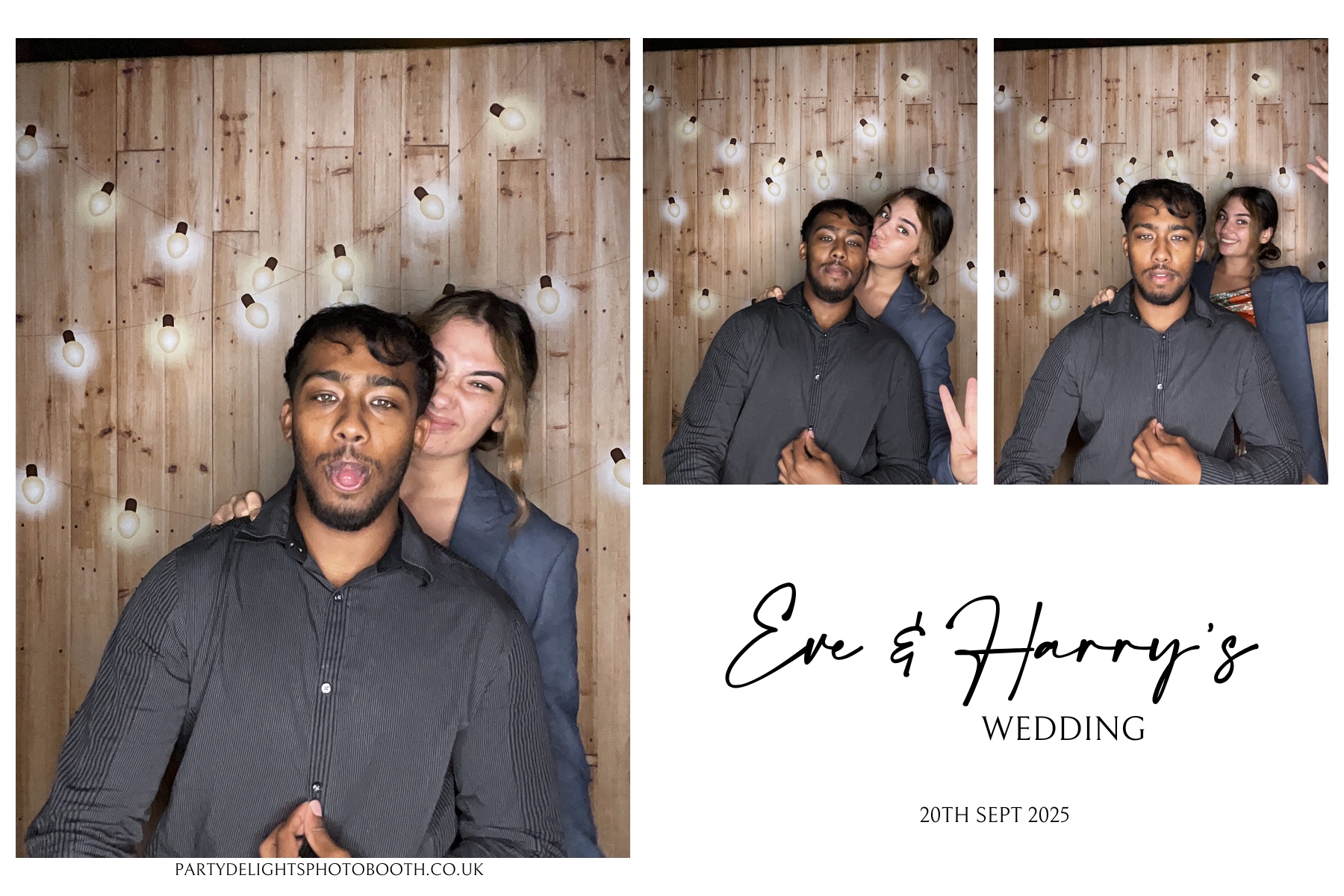 Wedding of Eve and Harry | View more photos from the event at gallery.partydelightsphotobooth.co.uk/u/PartyDelightsPhotoBooth/Wedding-of-Eve-and-Harry