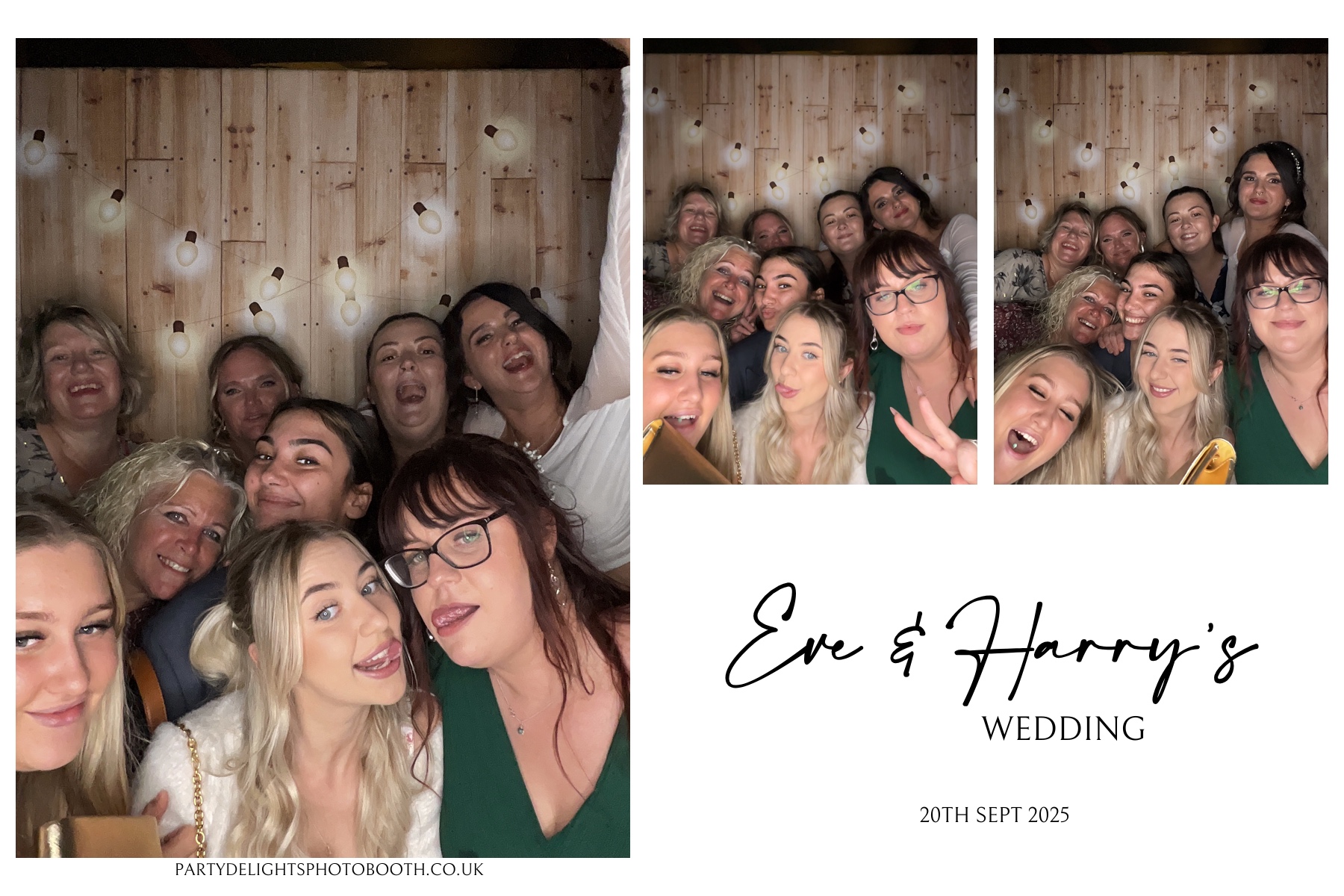 Wedding of Eve and Harry | View more photos from the event at gallery.partydelightsphotobooth.co.uk/u/PartyDelightsPhotoBooth/Wedding-of-Eve-and-Harry