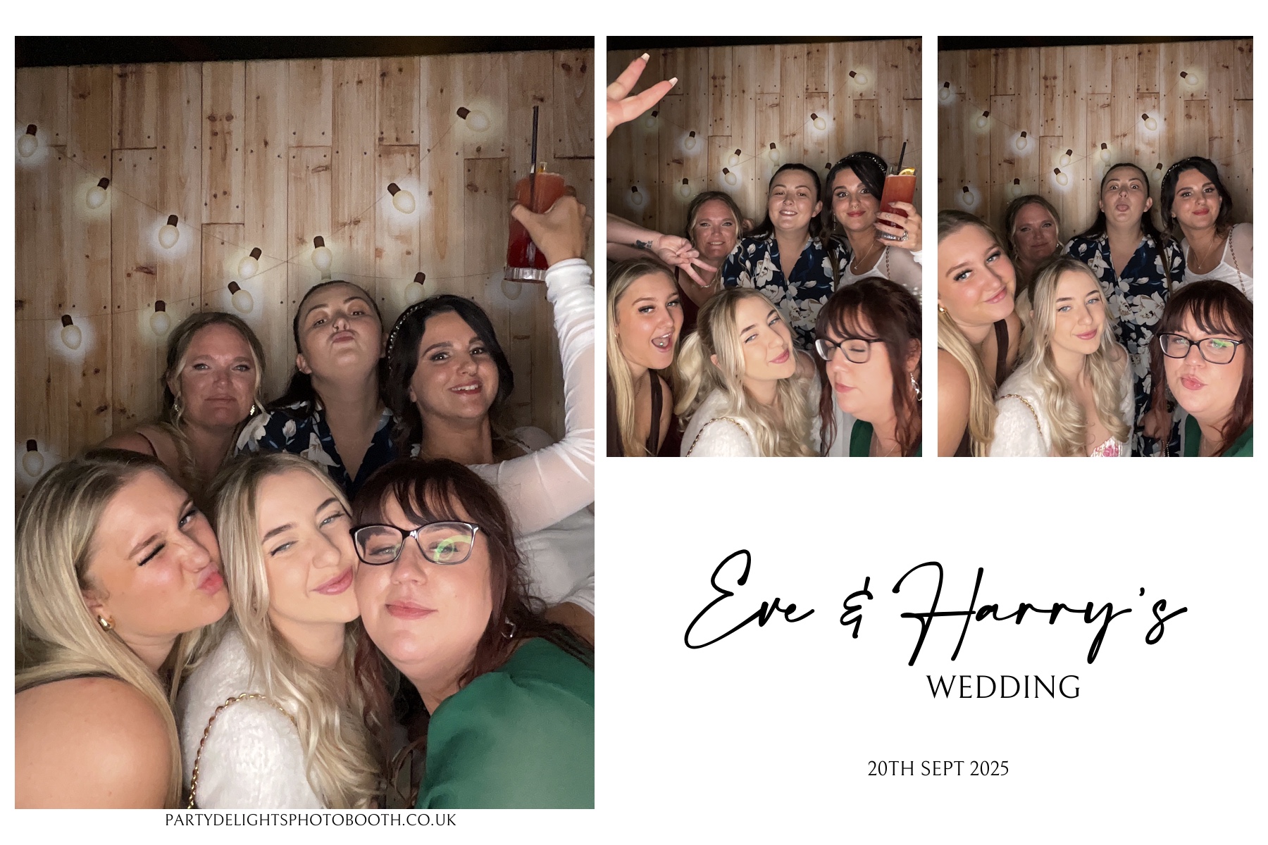 Wedding of Eve and Harry | View more photos from the event at gallery.partydelightsphotobooth.co.uk/u/PartyDelightsPhotoBooth/Wedding-of-Eve-and-Harry