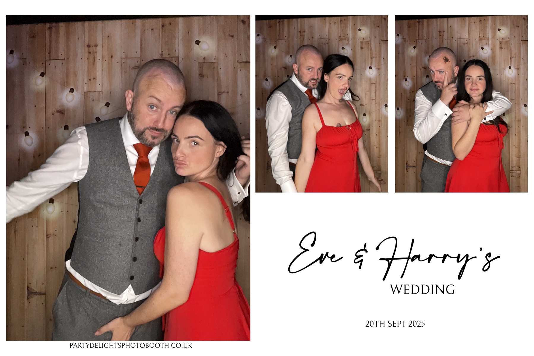 Wedding of Eve and Harry | View more photos from the event at gallery.partydelightsphotobooth.co.uk/u/PartyDelightsPhotoBooth/Wedding-of-Eve-and-Harry