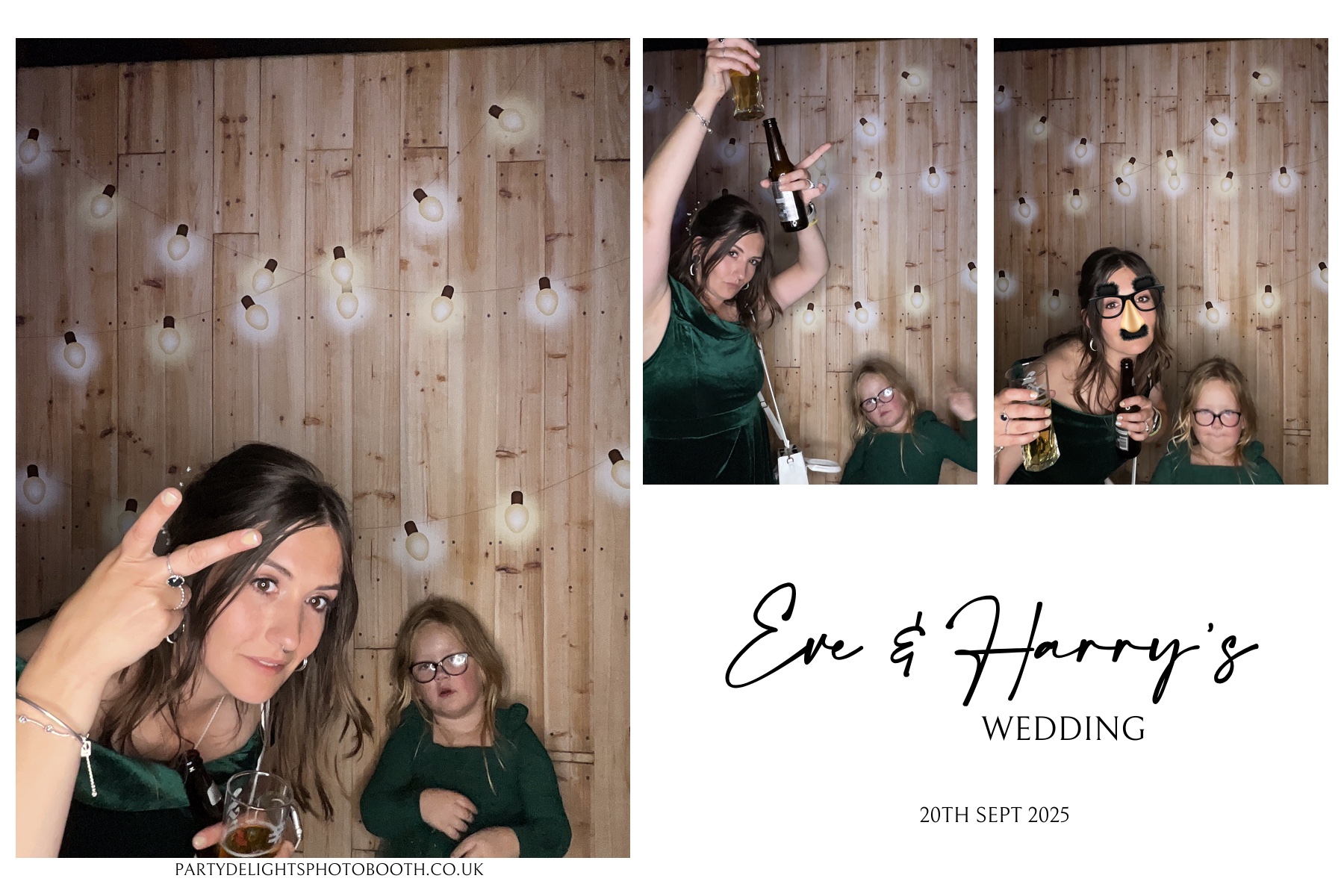 Wedding of Eve and Harry | View more photos from the event at gallery.partydelightsphotobooth.co.uk/u/PartyDelightsPhotoBooth/Wedding-of-Eve-and-Harry