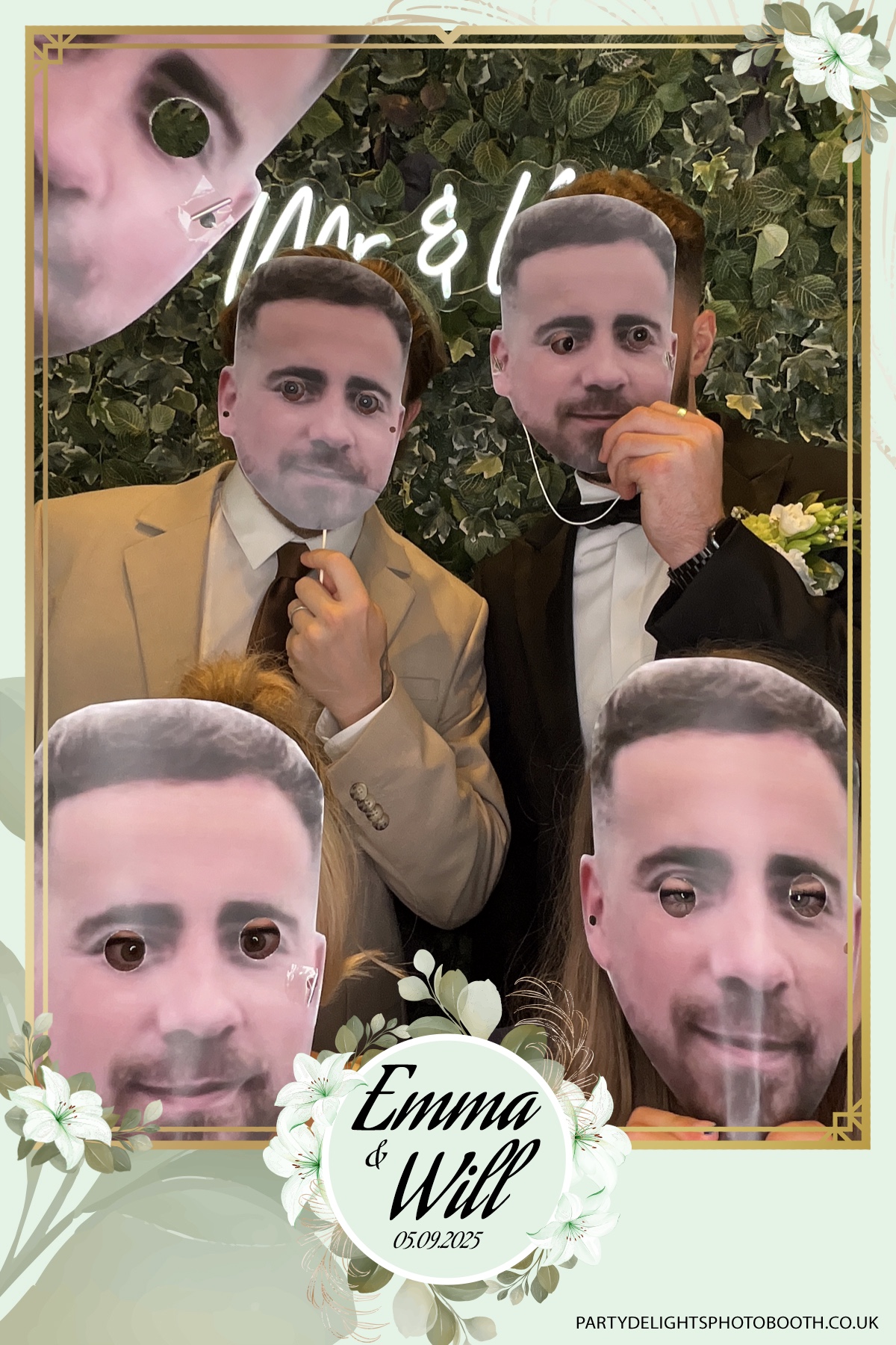 Will & Emma’s Wedding | View more photos from the event at gallery.partydelightsphotobooth.co.uk/u/PartyDelightsPhotoBooth/Will-Emma’s-Wedding