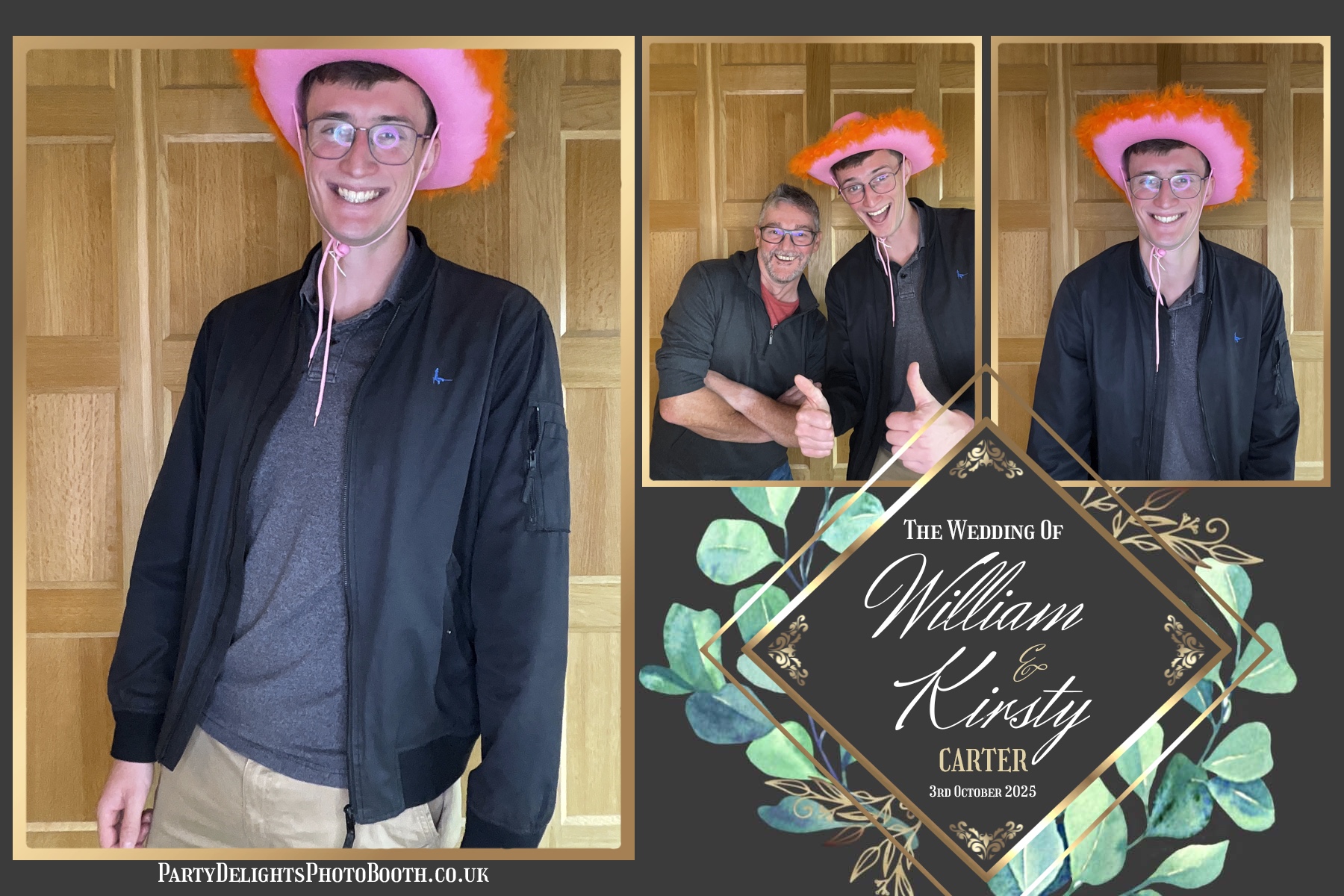 William and Kirsty Wedding | View more photos from the event at gallery.partydelightsphotobooth.co.uk/u/PartyDelightsPhotoBooth/William-and-Kirsty-Wedding