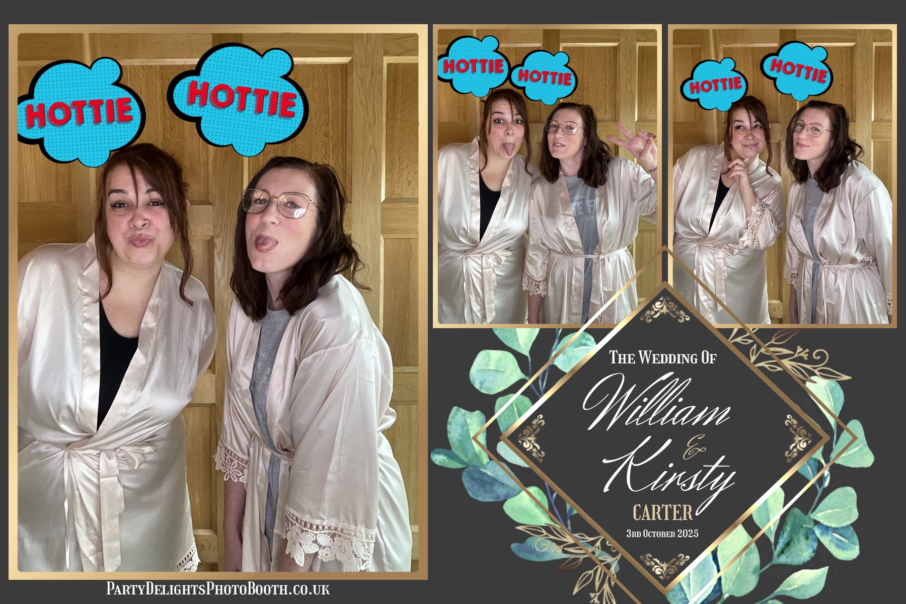 William and Kirsty Wedding | View more photos from the event at gallery.partydelightsphotobooth.co.uk/u/PartyDelightsPhotoBooth/William-and-Kirsty-Wedding
