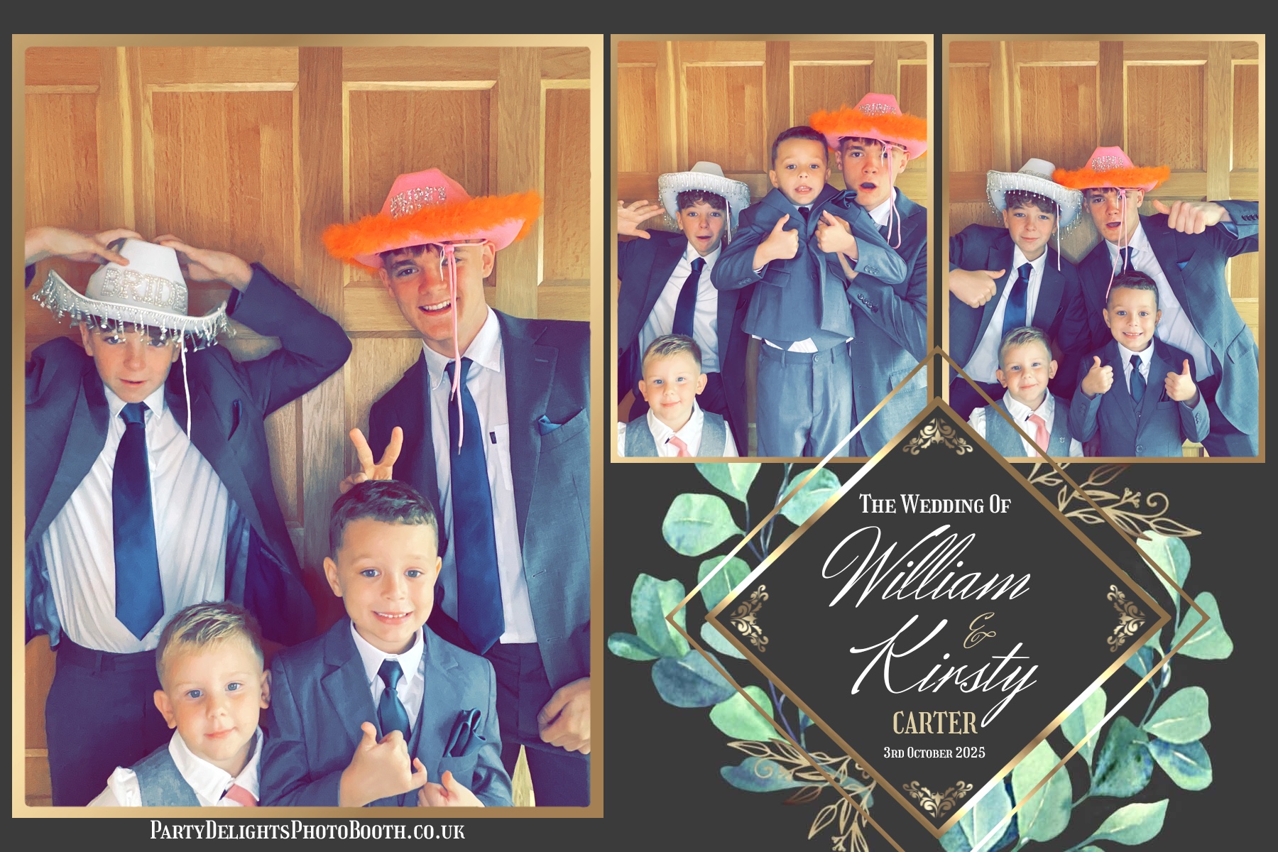 William and Kirsty Wedding | View more photos from the event at gallery.partydelightsphotobooth.co.uk/u/PartyDelightsPhotoBooth/William-and-Kirsty-Wedding
