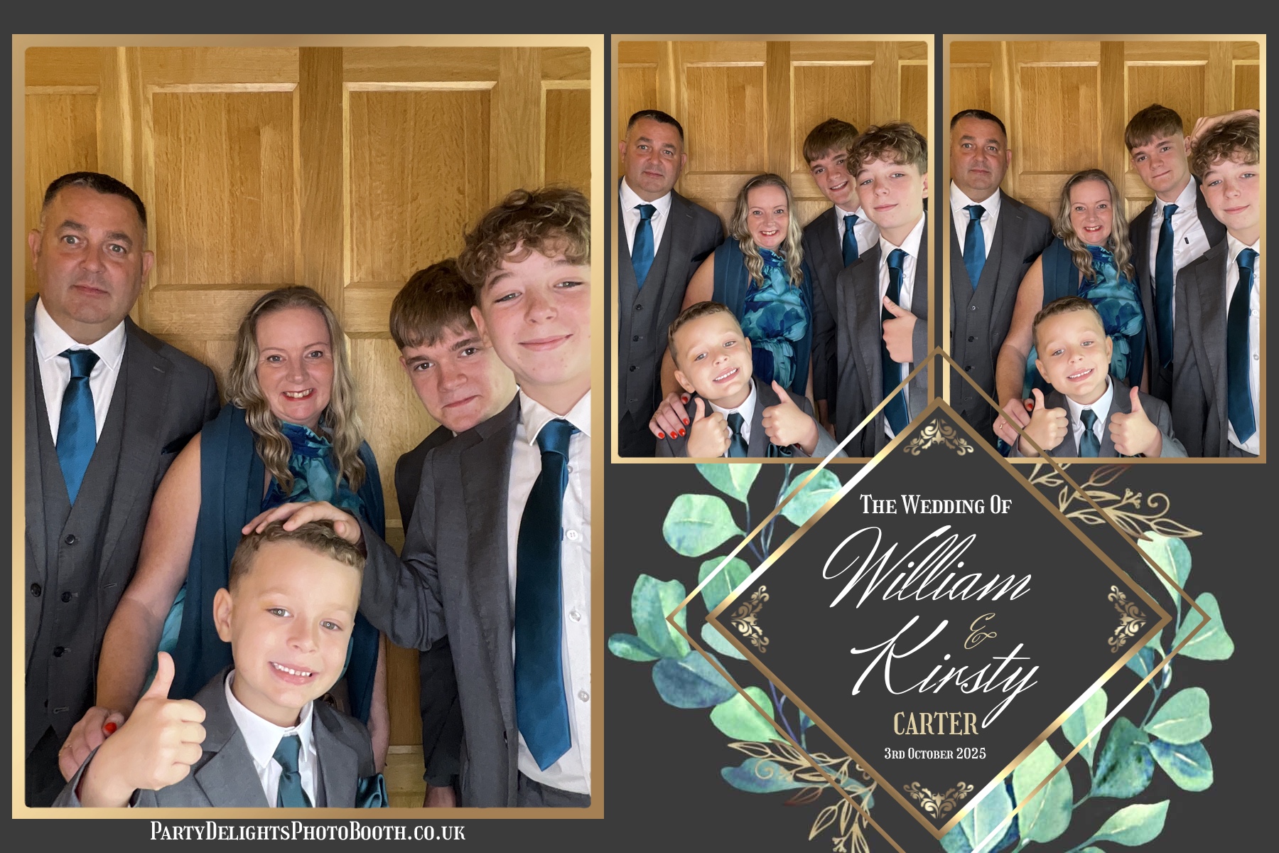 William and Kirsty Wedding | View more photos from the event at gallery.partydelightsphotobooth.co.uk/u/PartyDelightsPhotoBooth/William-and-Kirsty-Wedding